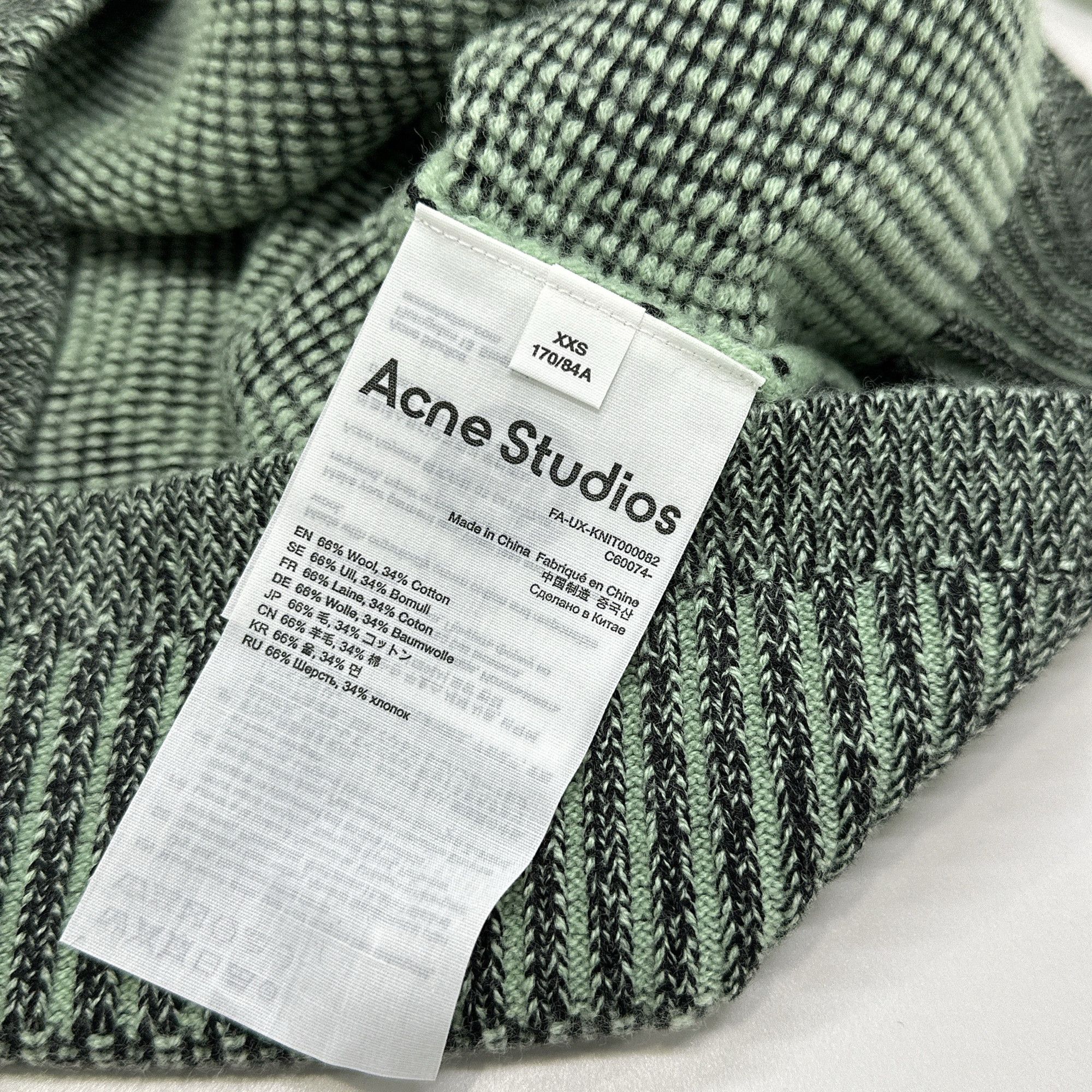 Acne Studios Acne Studios Logo Jacquard Knit Sweater Size XXS Size US XXS / EU 40 - 3 Thumbnail