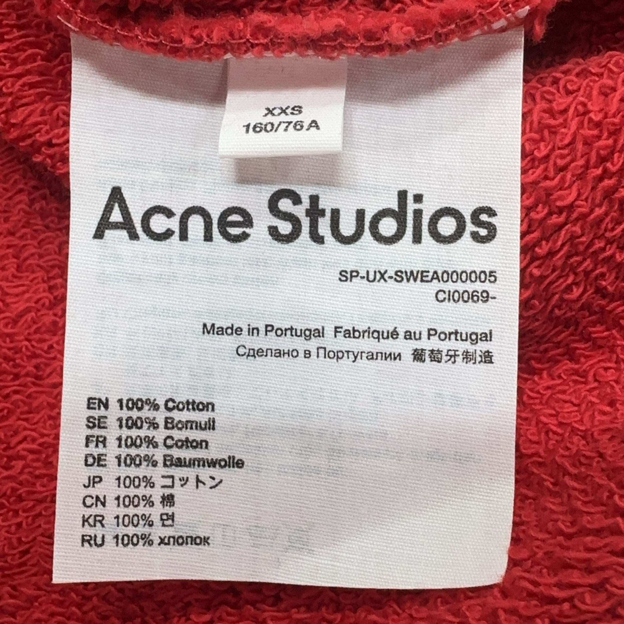 Acne Studios Acne Studios Phone Print Hoodie Size XXS Size XXS / US 00 / IT 34 - 5 Thumbnail