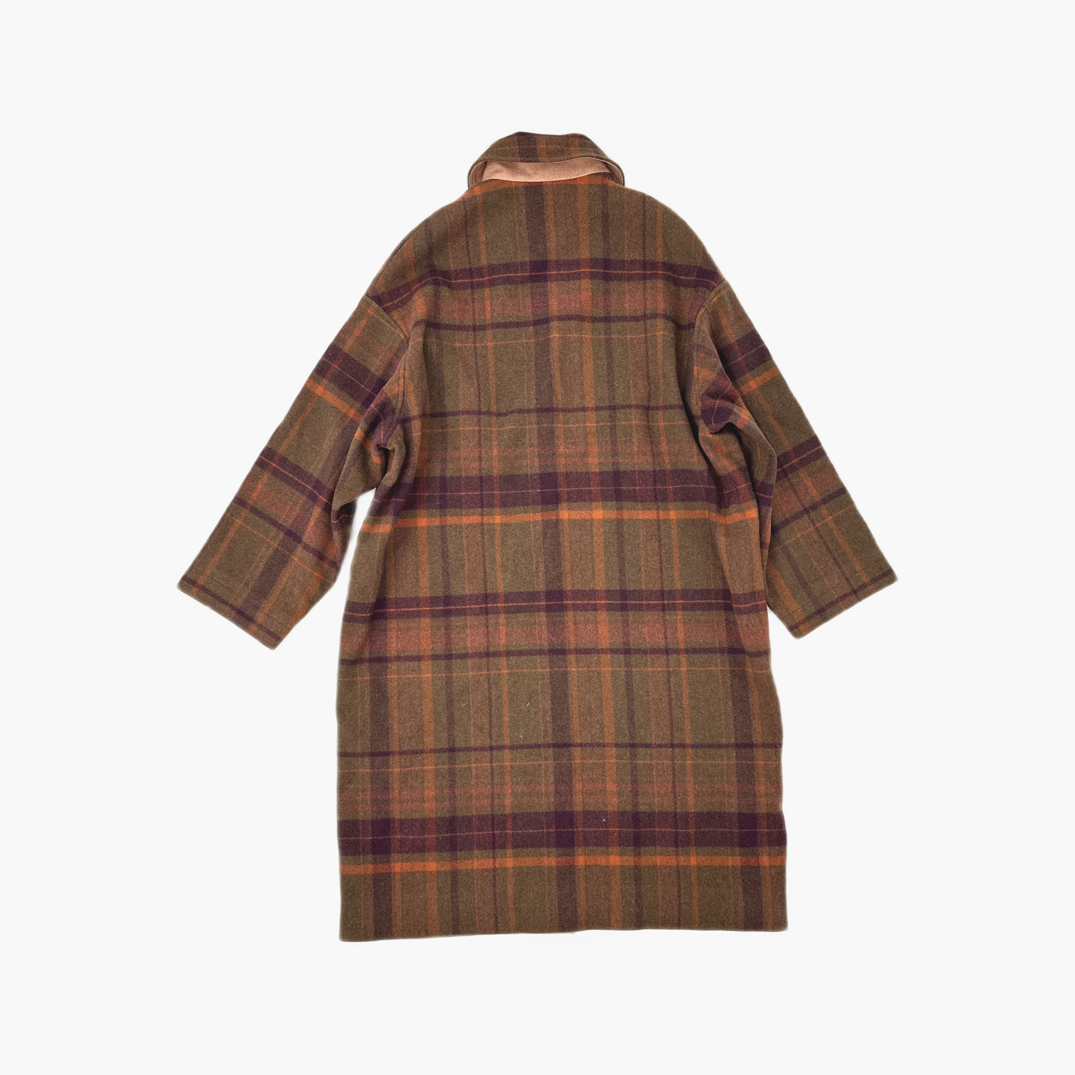 Acne Studios Acne Studios Plaid Wool Blend Coat Size 34 Size XXS / US 00 / IT 34 - 2 Thumbnail