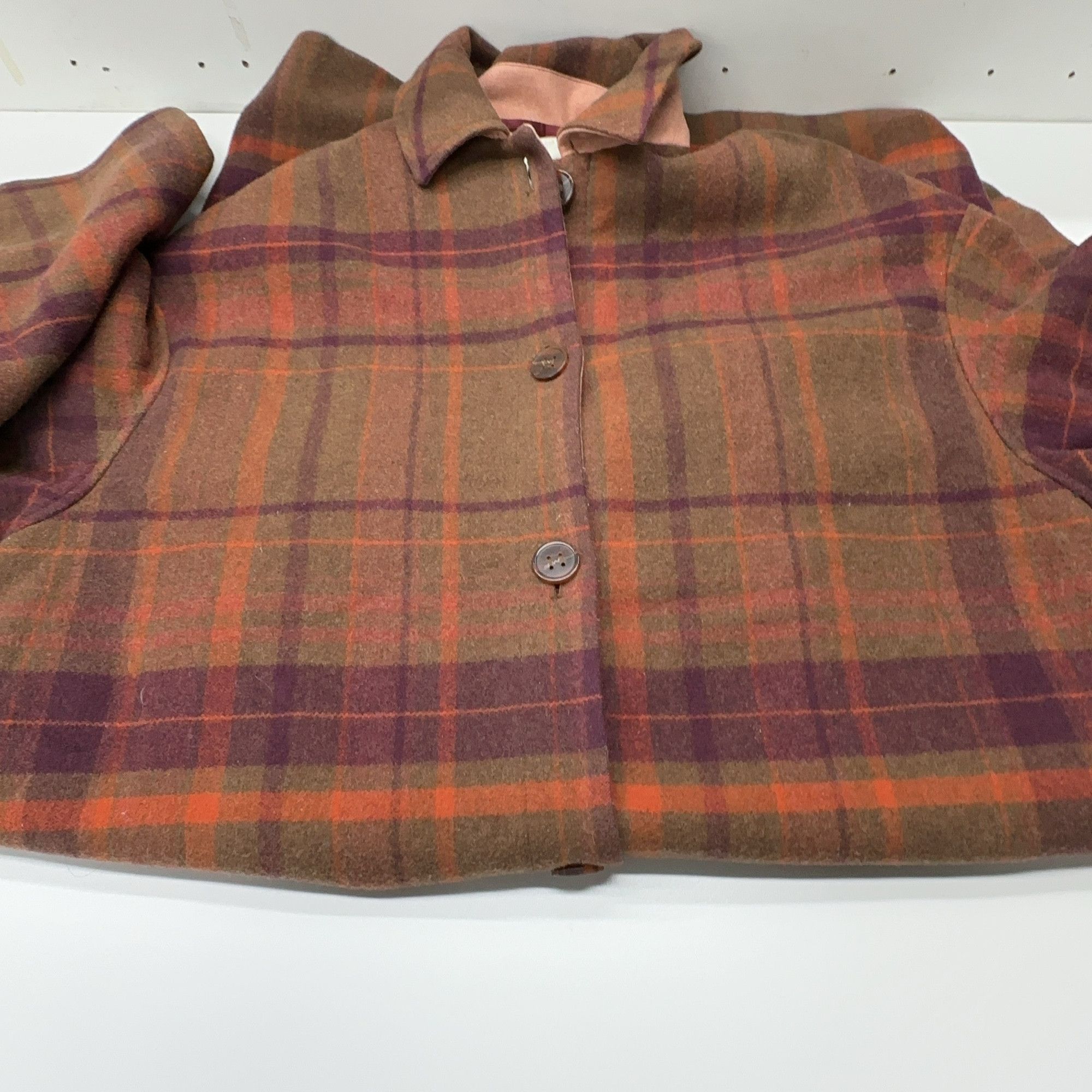 Acne Studios Acne Studios Plaid Wool Blend Coat Size 34 Size XXS / US 00 / IT 34 - 7 Thumbnail