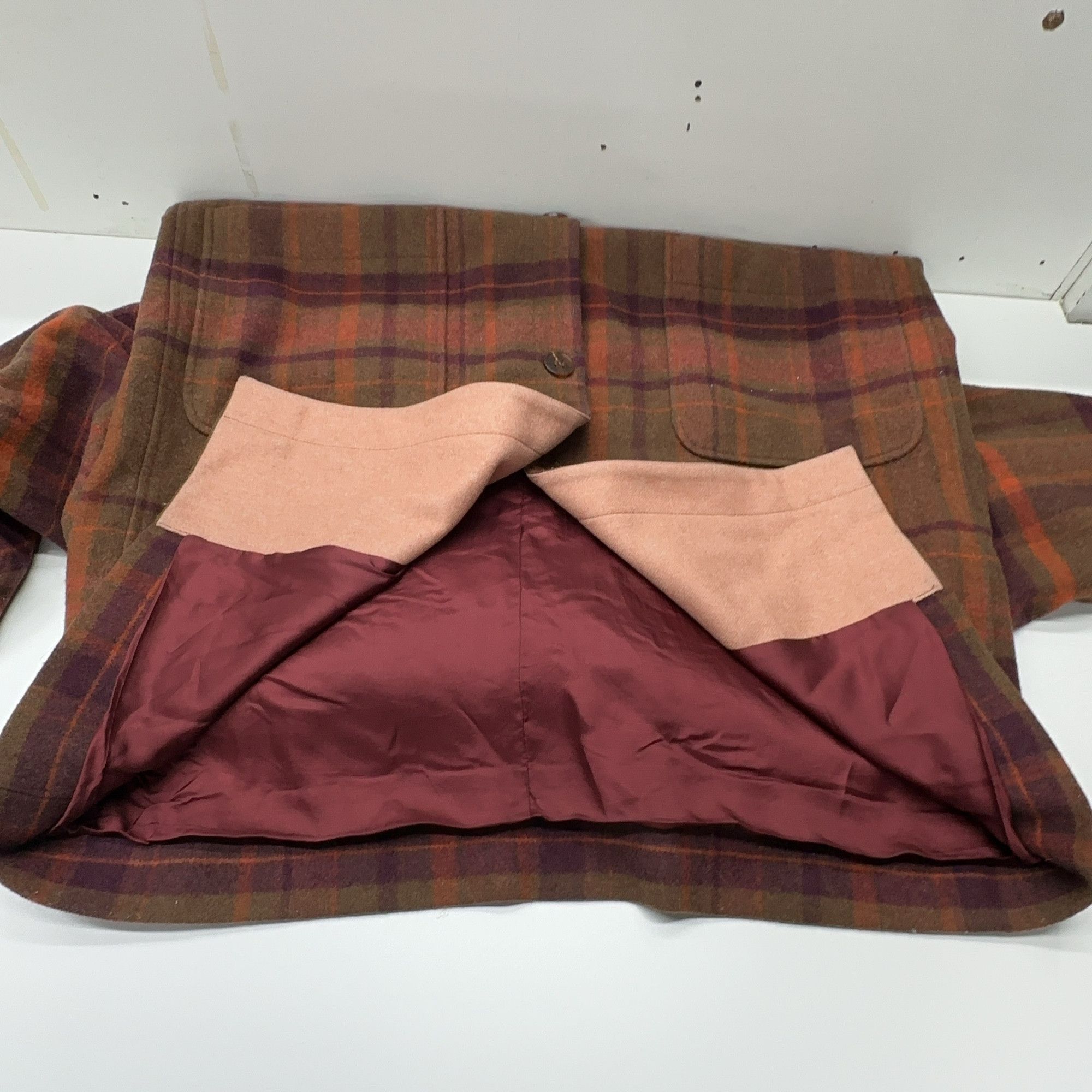Acne Studios Acne Studios Plaid Wool Blend Coat Size 34 Size XXS / US 00 / IT 34 - 8 Thumbnail