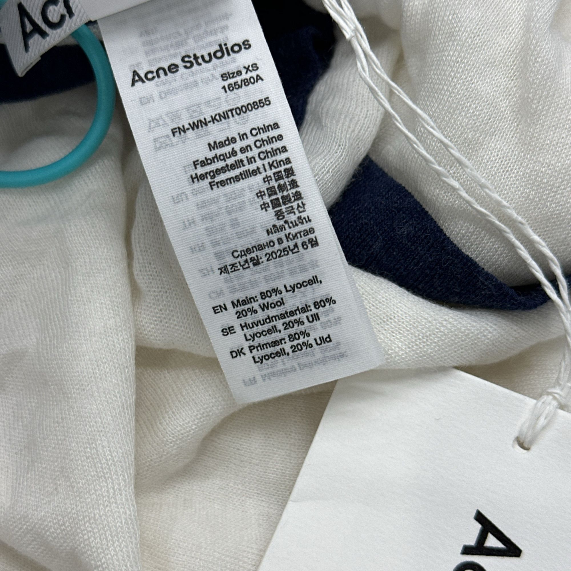 Acne Studios Acne Studios Contrast Polo Shirt Size XS Size XS / US 0-2 / IT 36-38 - 5 Thumbnail