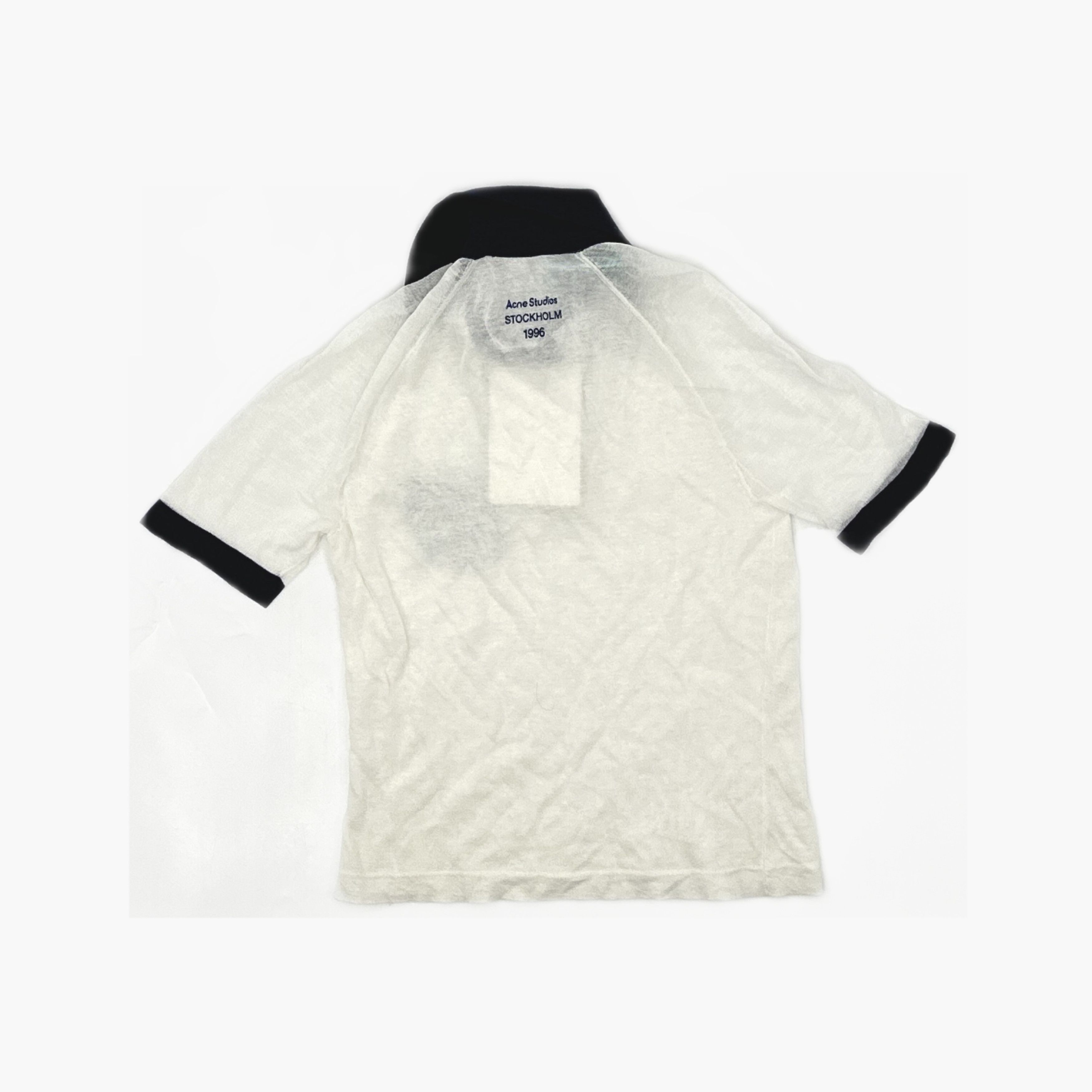 Acne Studios Acne Studios Contrast Polo Shirt Size XS Size XS / US 0-2 / IT 36-38 - 2 Thumbnail