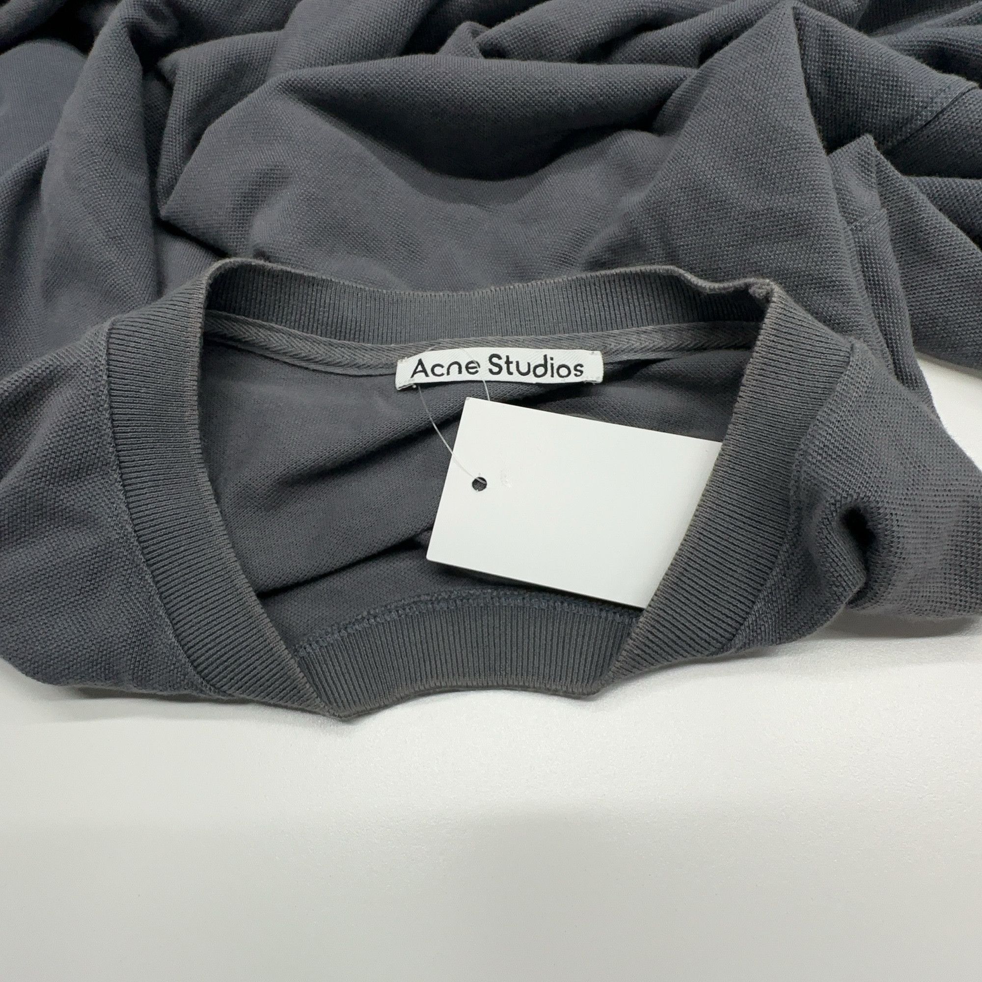 Acne Studios Acne Studios Embroidered Logo Long Sleeve T-Shirt XXL Size US XXL / EU 58 / 5 - 9 Thumbnail