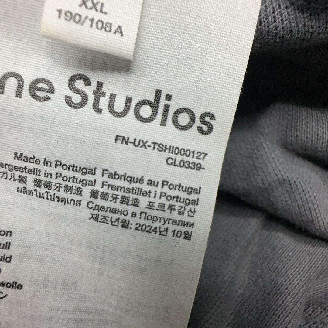 Acne Studios Acne Studios Embroidered Logo Long Sleeve T-Shirt XXL Size US XXL / EU 58 / 5 - 3 Thumbnail