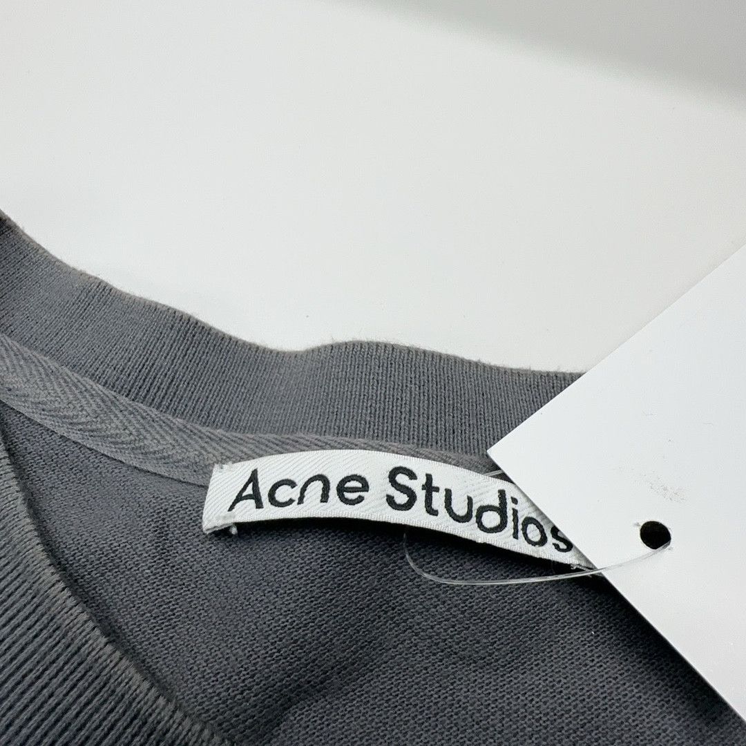 Acne Studios Acne Studios Embroidered Logo Long Sleeve T-Shirt XXL Size US XXL / EU 58 / 5 - 5 Thumbnail