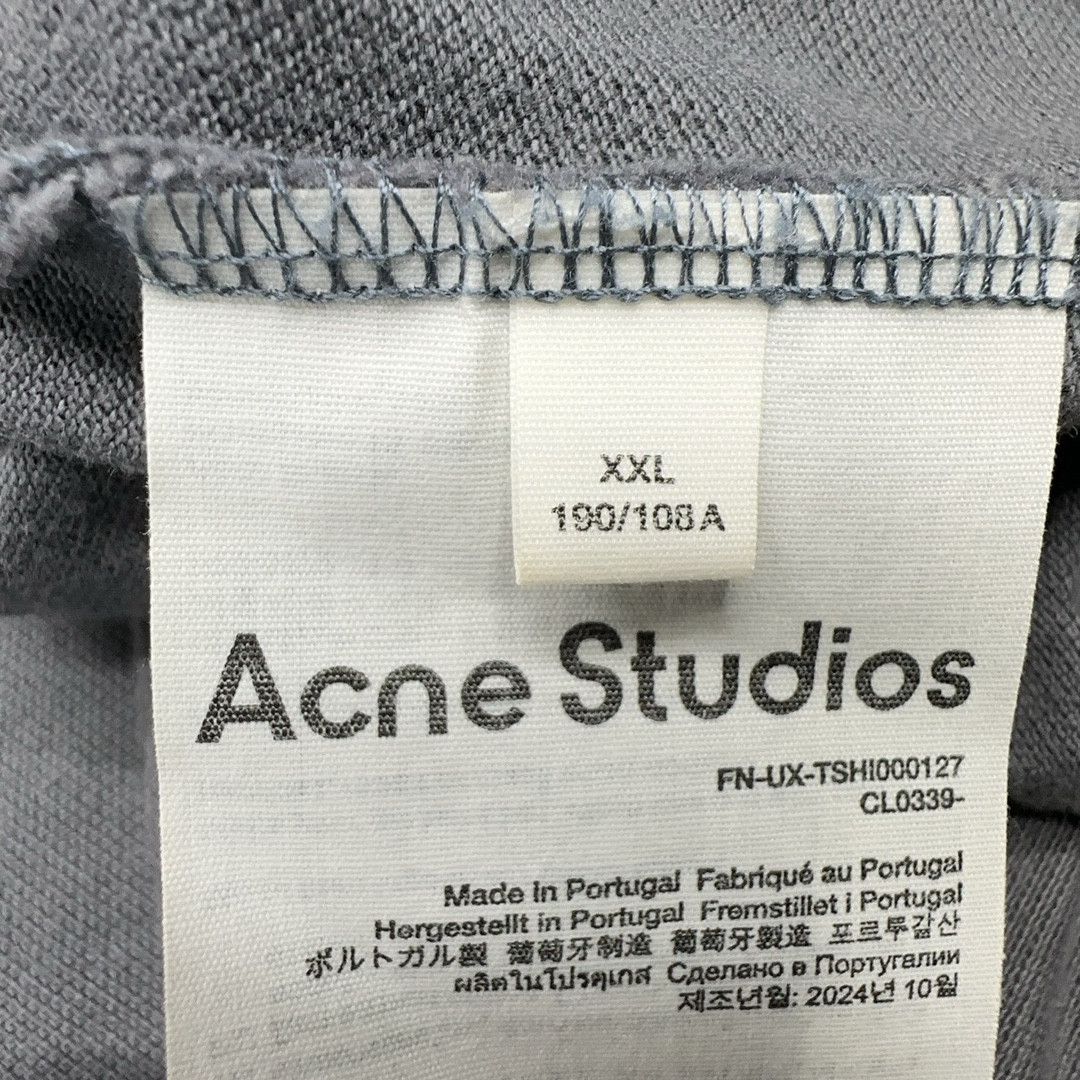 Acne Studios Acne Studios Embroidered Logo Long Sleeve T-Shirt XXL Size US XXL / EU 58 / 5 - 4 Thumbnail