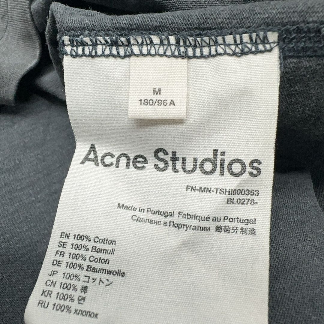 Acne Studios Acne Studios Logo Cotton T-Shirt Size M Size US M / EU 48-50 / 2 - 4 Thumbnail