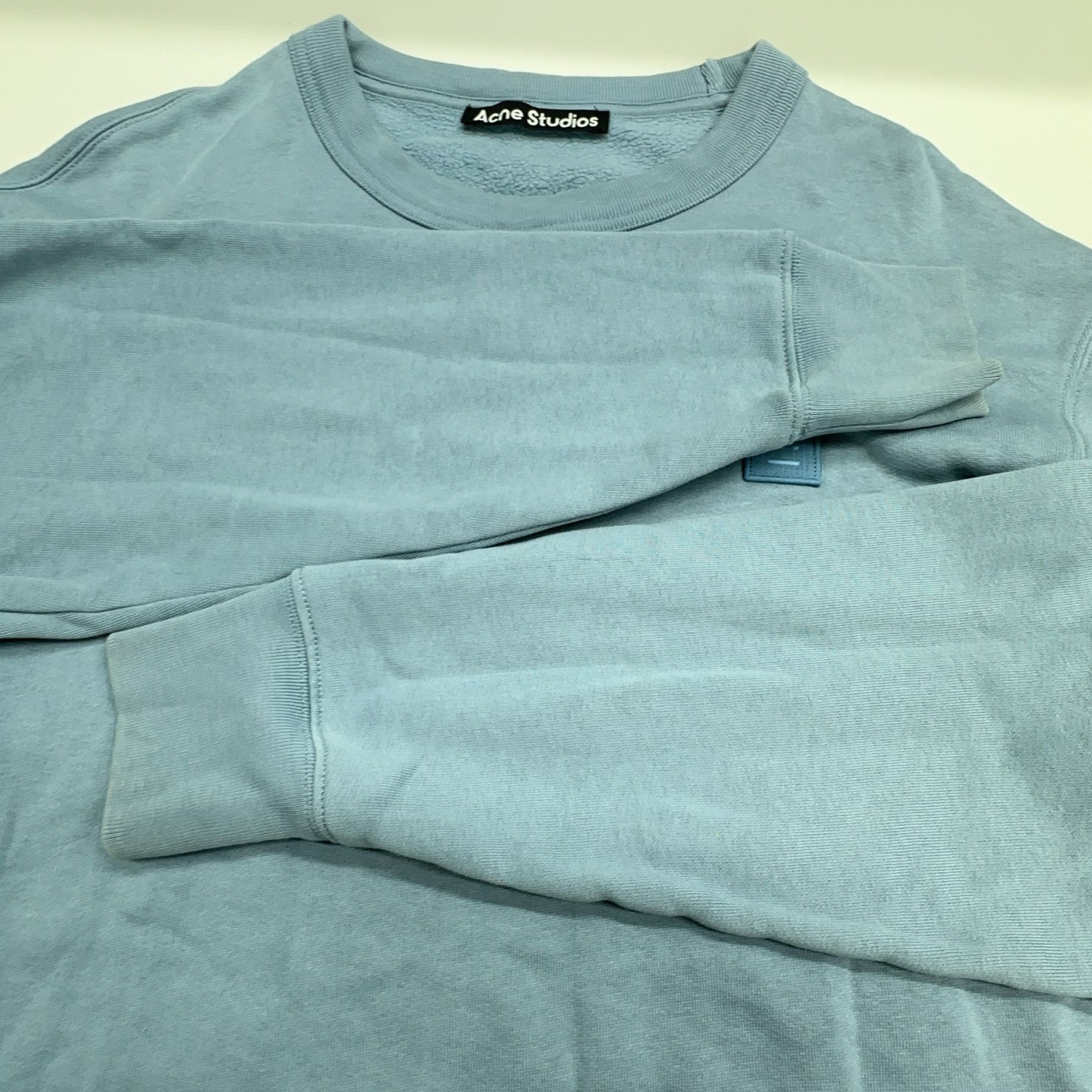 Acne Studios Acne Studios Face Patch Sweatshirt Size XS Size US XS / EU 42 / 0 - 6 Thumbnail