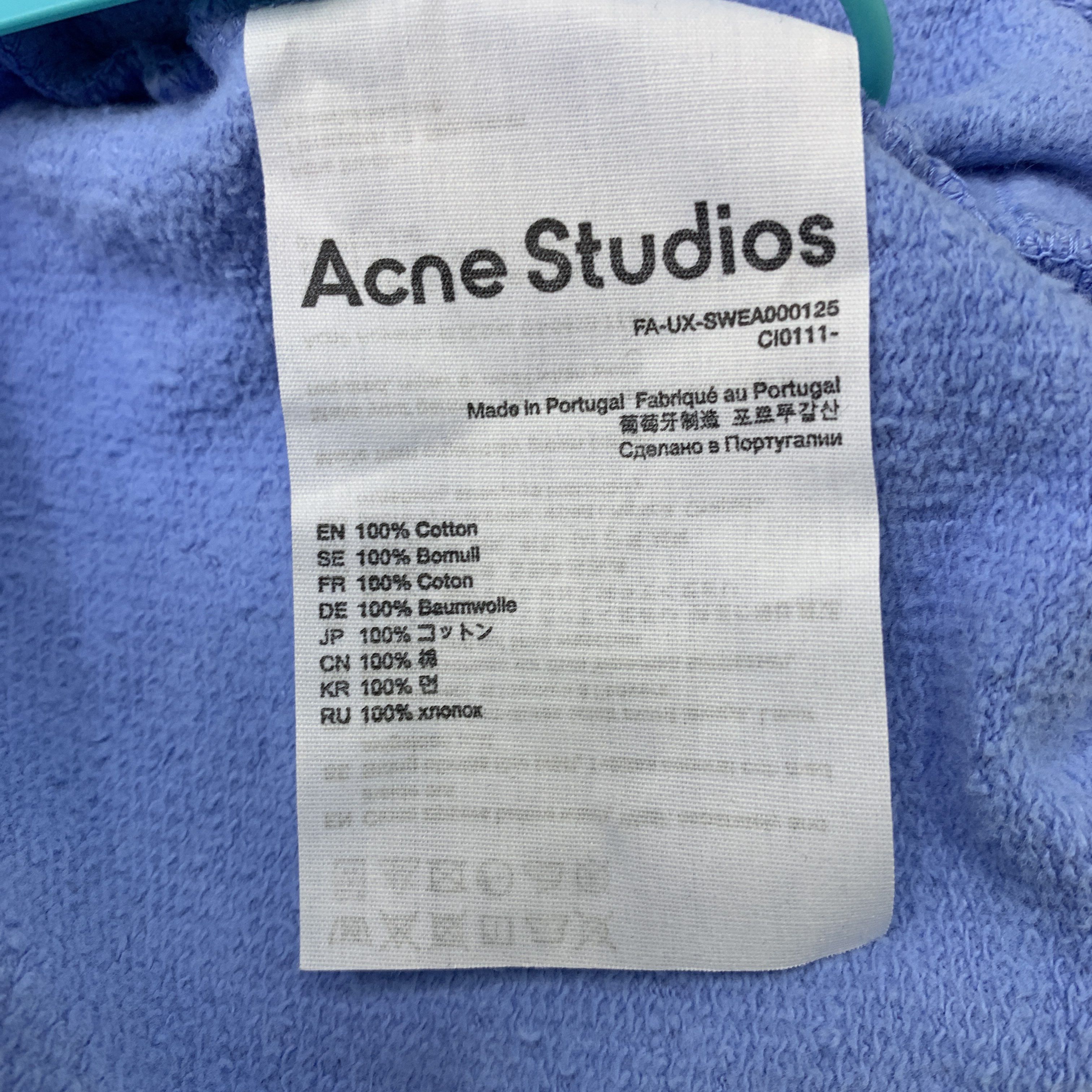 Acne Studios Acne Studios Face Zip-Up Hoodie XXS Size US XXS / EU 40 - 3 Thumbnail