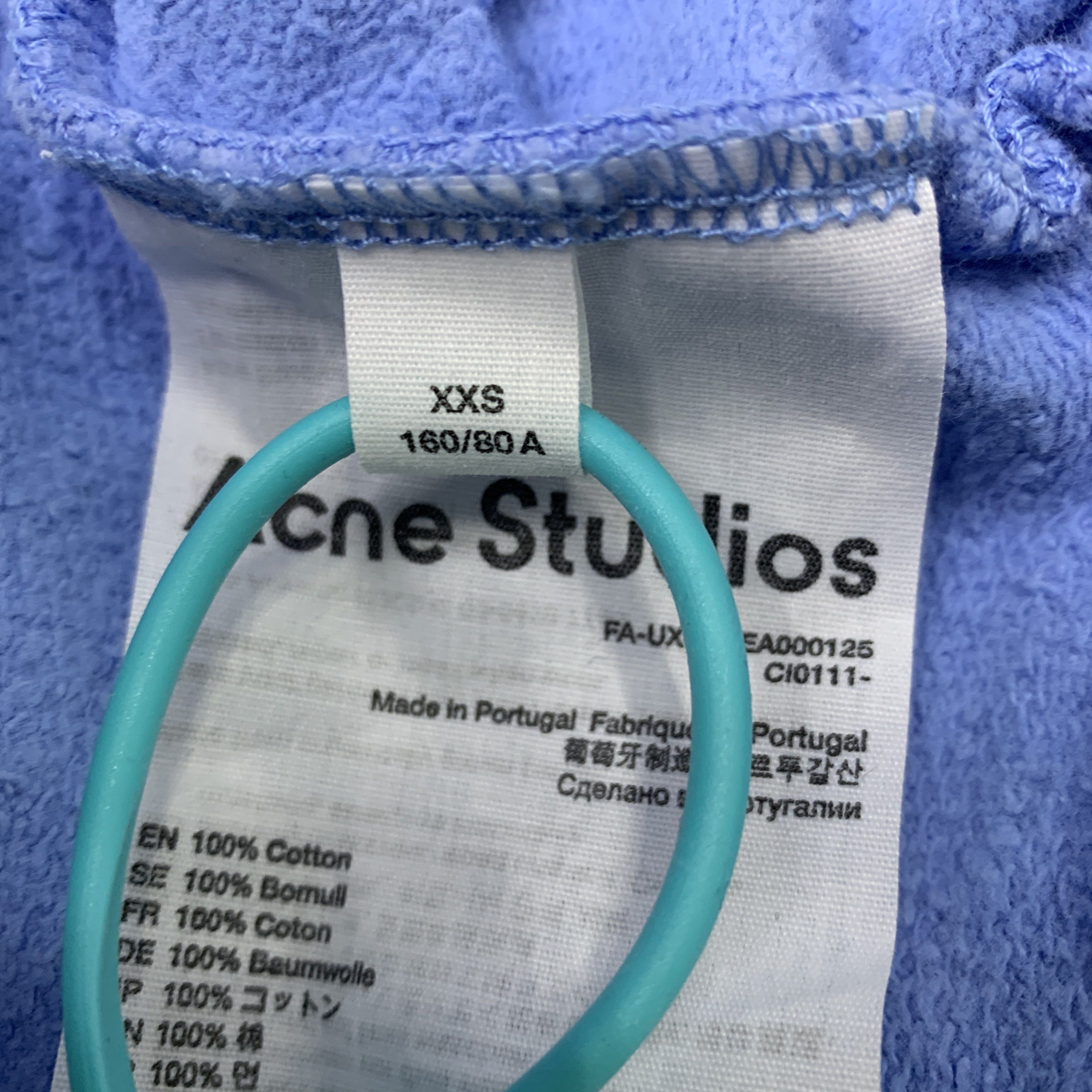 Acne Studios Acne Studios Face Zip-Up Hoodie XXS Size US XXS / EU 40 - 2 Thumbnail