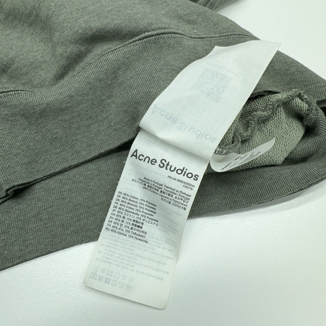 Acne Studios Acne Studios Distressed Graphic Sweatshirt Size M Size M / US 6-8 / IT 42-44 - 4 Thumbnail