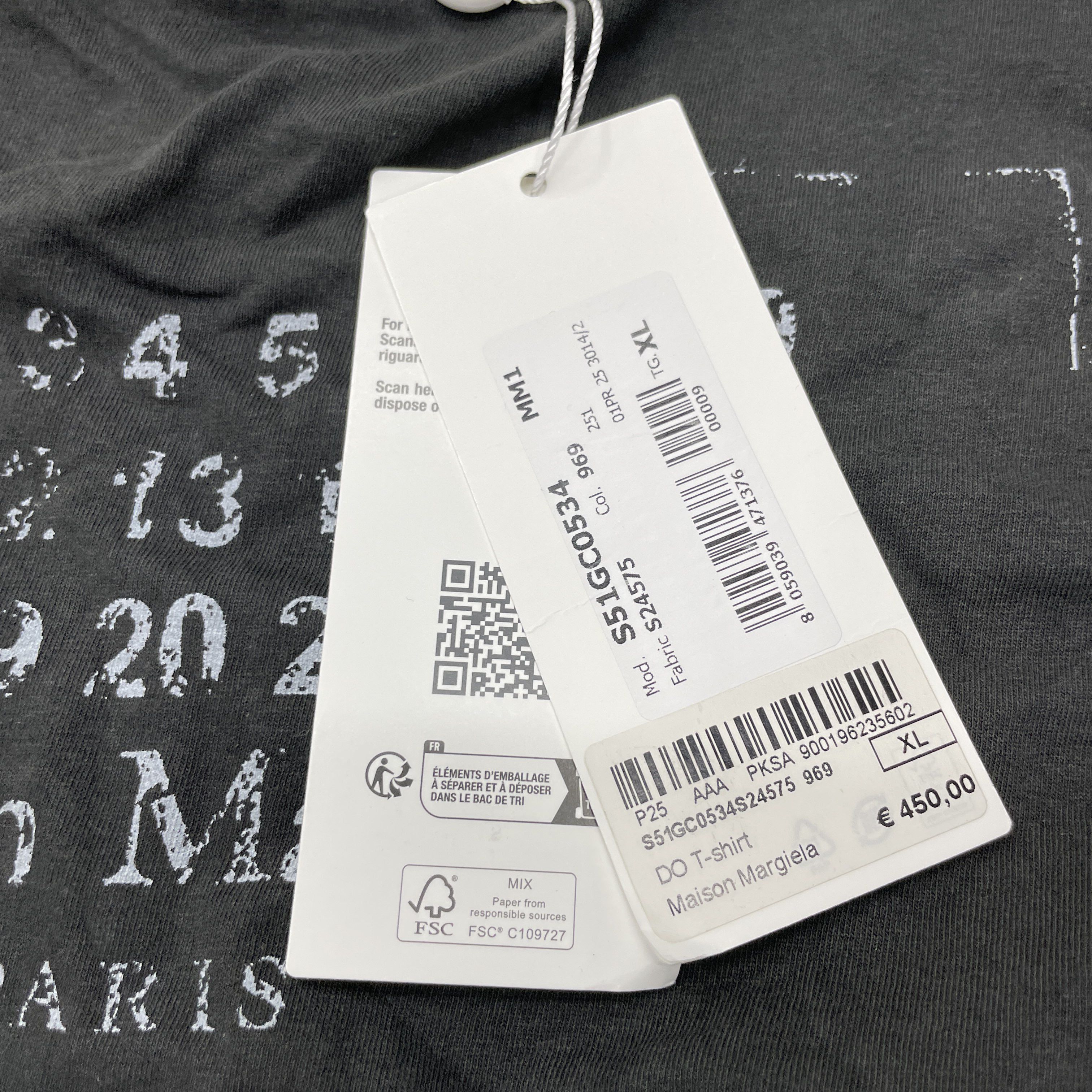 Maison Margiela Maison Margiela Logo Print T-Shirt Size XL Size XL / US 12-14 / IT 48-50 - 5 Thumbnail