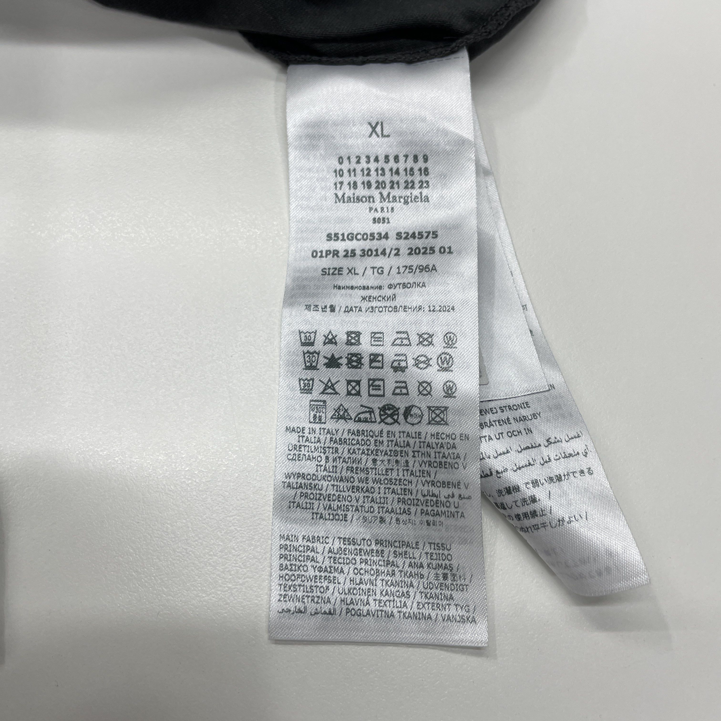 Maison Margiela Maison Margiela Logo Print T-Shirt Size XL Size XL / US 12-14 / IT 48-50 - 4 Thumbnail