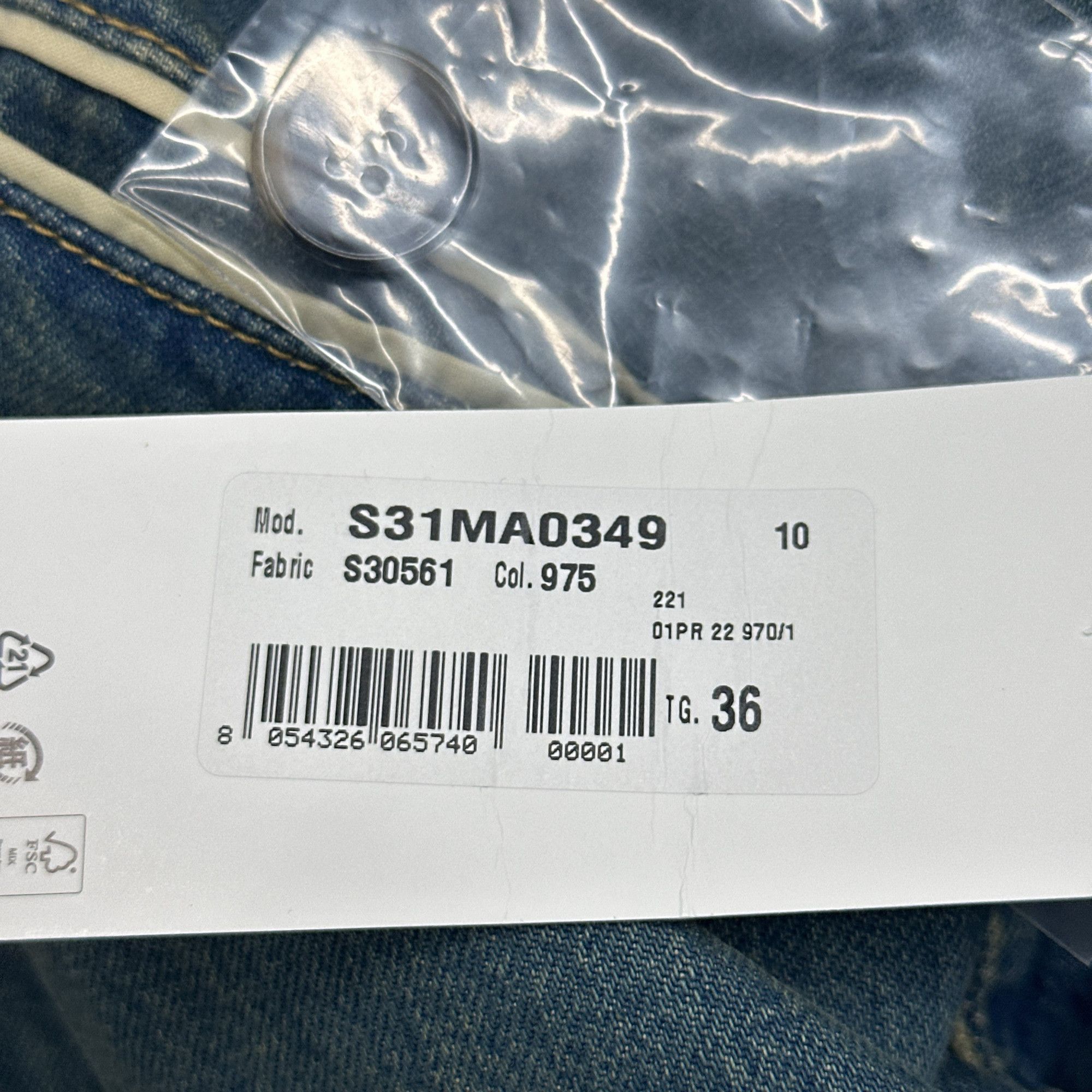 Maison Margiela Maison Margiela Distressed Denim Midi Skirt Size 36 Size 26" / US 2 / IT 38 - 5 Thumbnail
