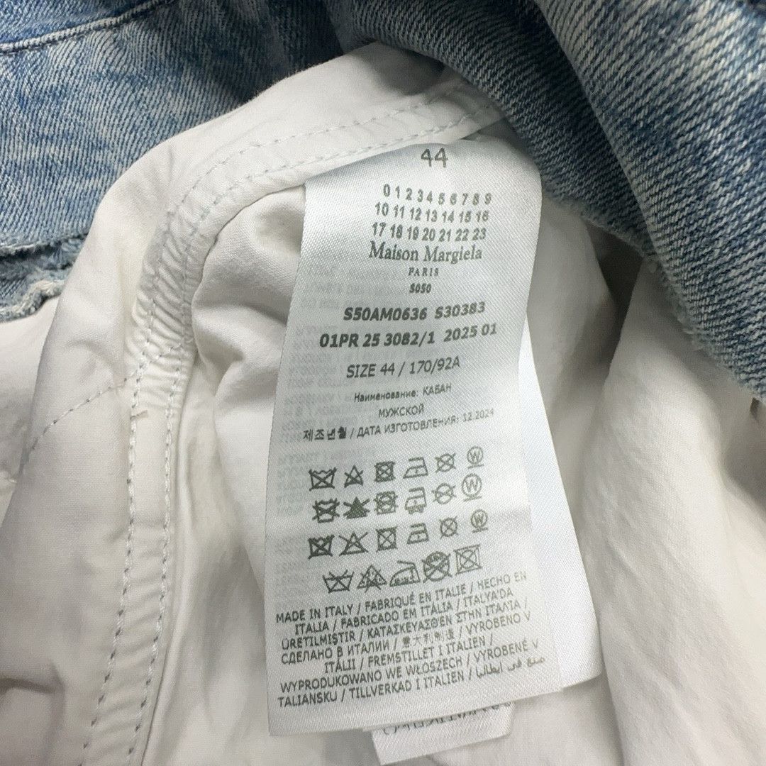 Maison Margiela Maison Margiela Corduroy Collar Denim Jacket Size S Size US S / EU 44-46 / 1 - 3 Thumbnail
