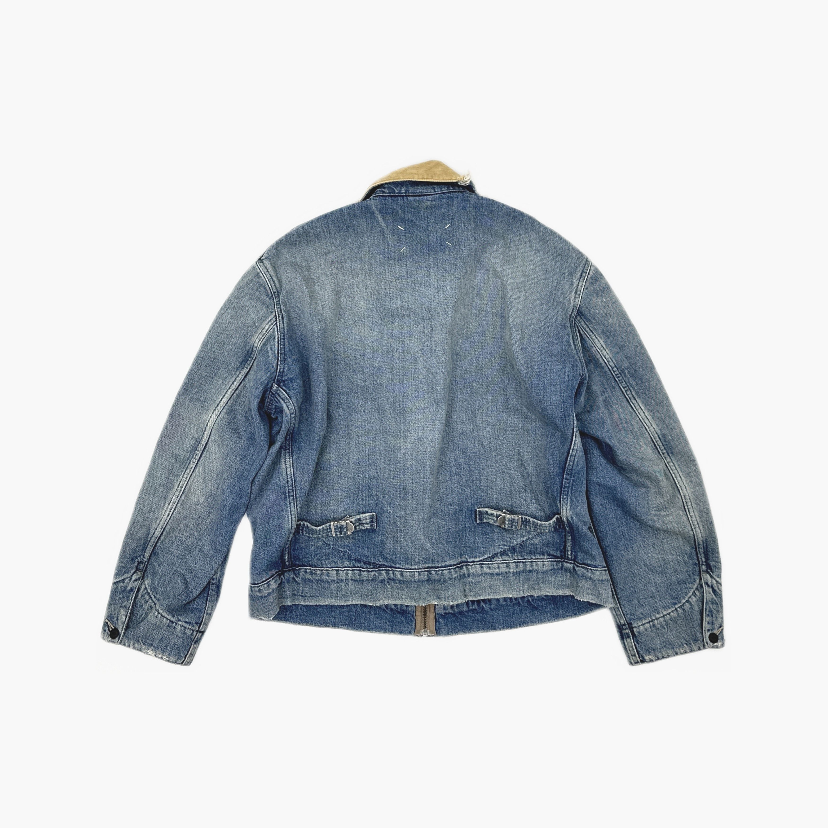 Maison Margiela Maison Margiela Corduroy Collar Denim Jacket Size S Size US S / EU 44-46 / 1 - 2 Thumbnail