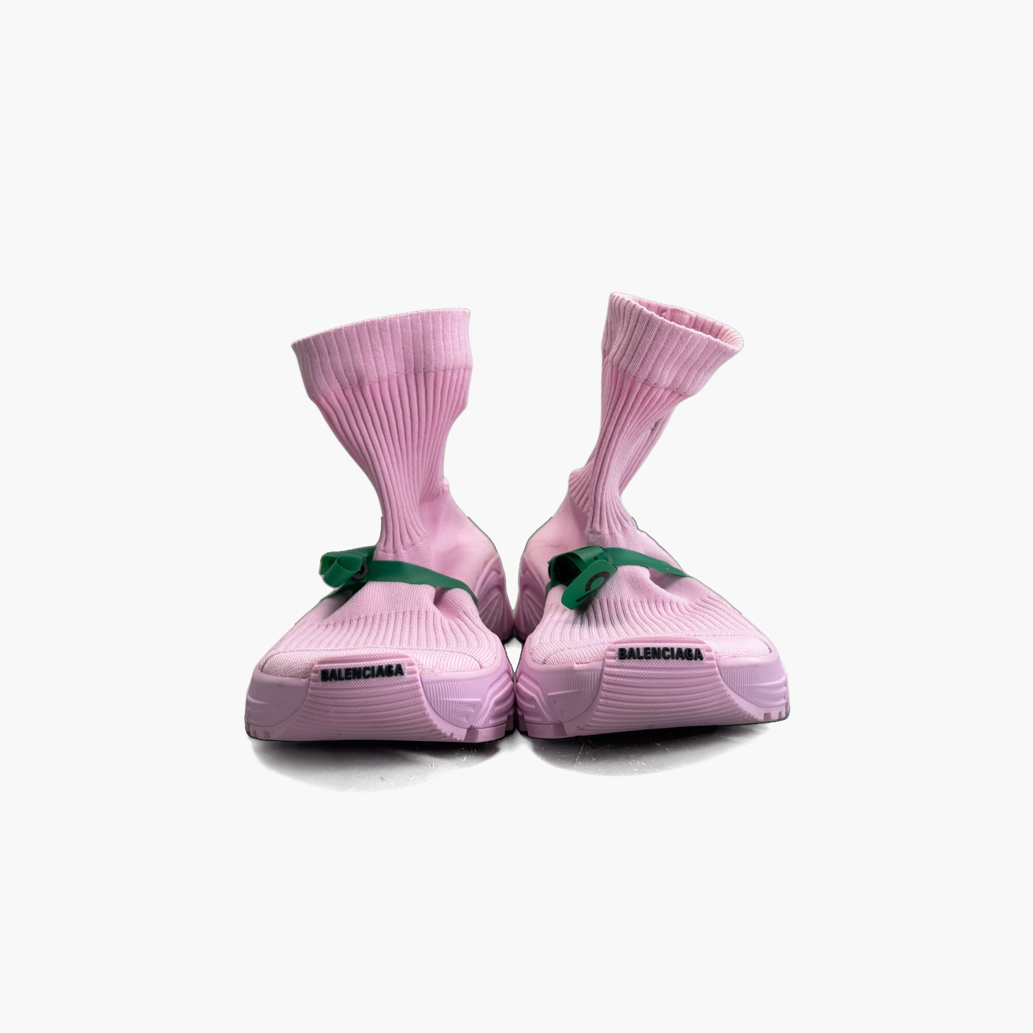 Balenciaga Balenciaga Speed 3.0 Pink Knit Sneakers Size 37 Size US 7 / IT 37 - 5 Thumbnail