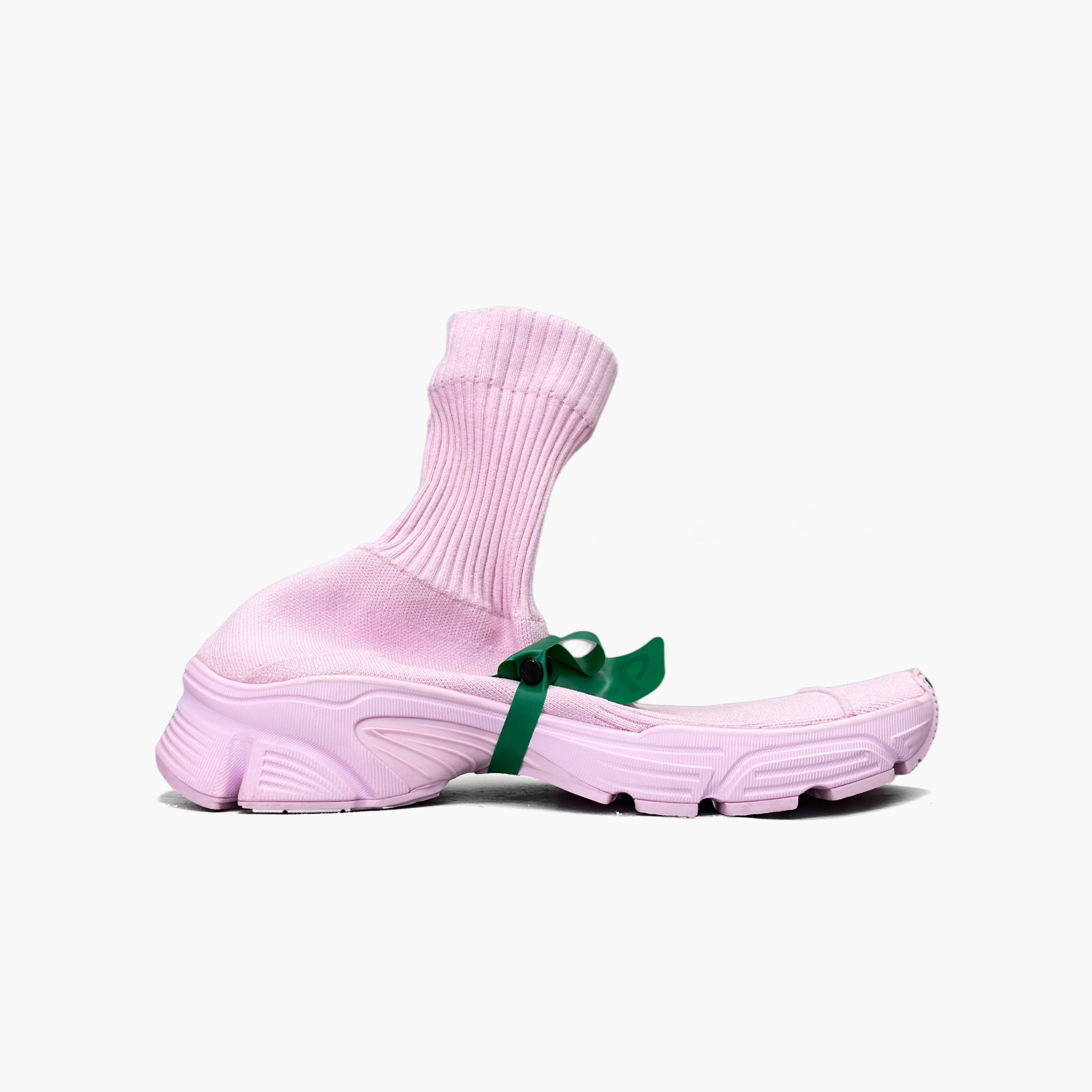 Balenciaga Balenciaga Speed 3.0 Pink Knit Sneakers Size 37 Size US 7 / IT 37 - 2 Thumbnail