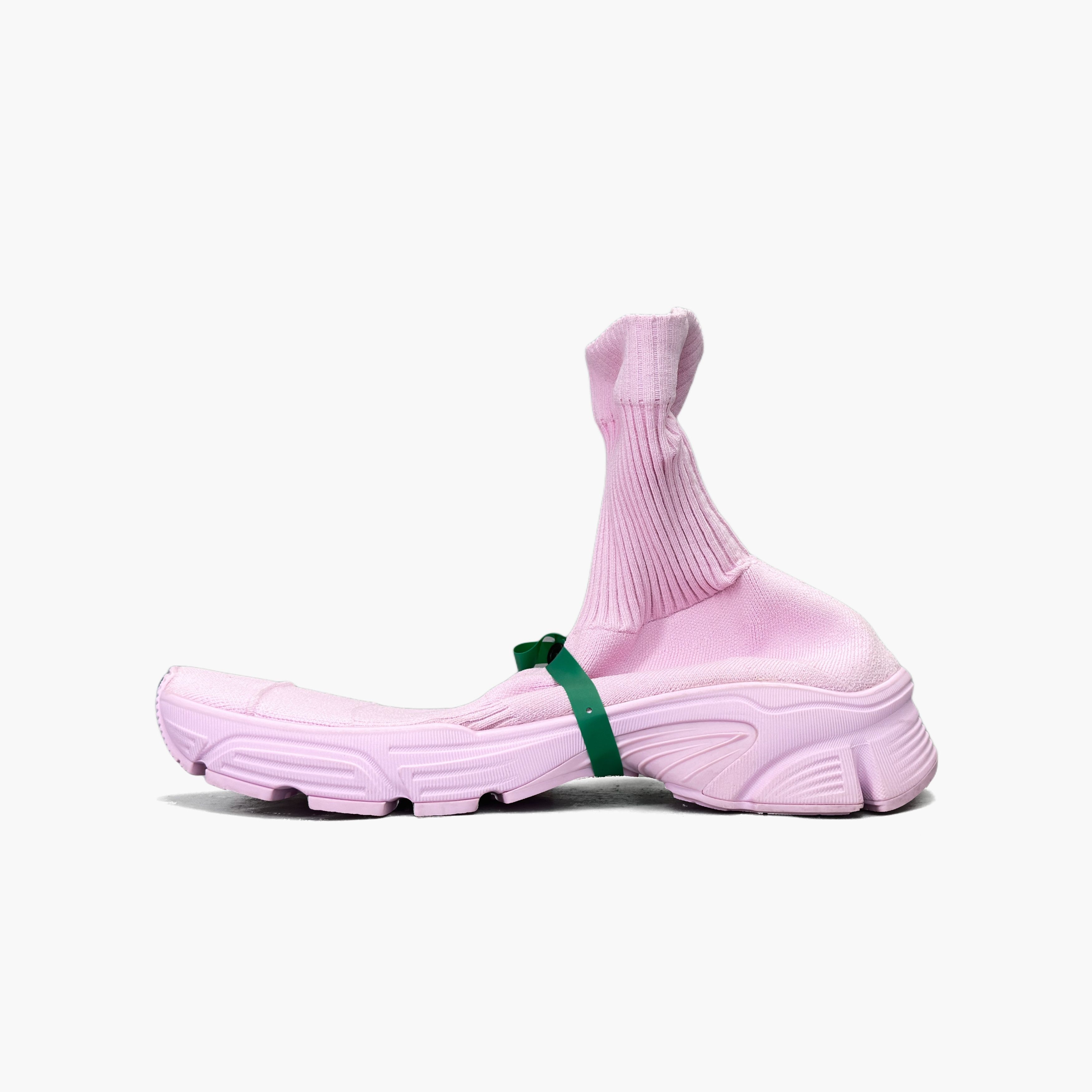 Balenciaga Balenciaga Speed 3.0 Pink Knit Sneakers Size 37 Size US 7 / IT 37 - 3 Thumbnail