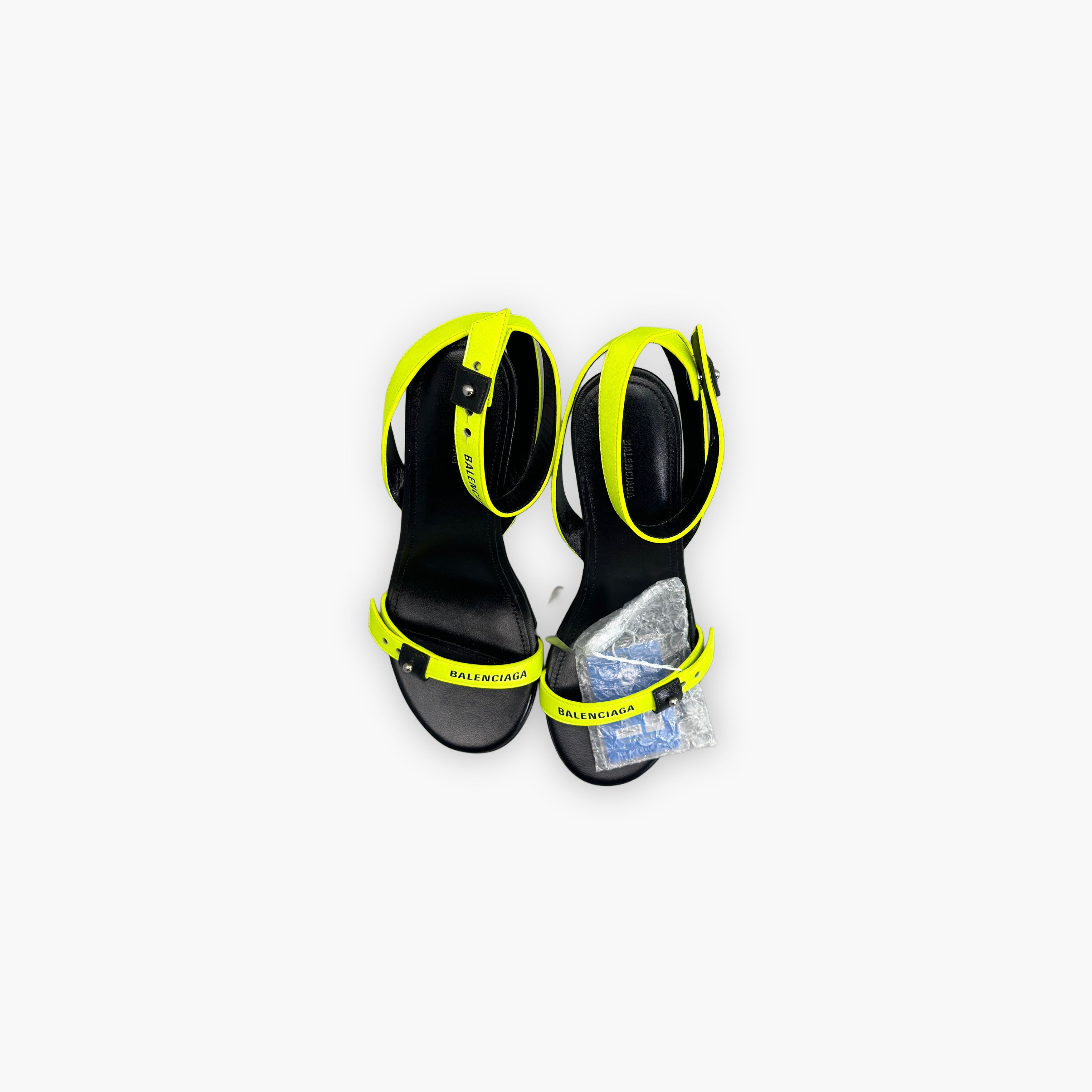 Balenciaga Balenciaga Neon Logo Afterhour Sandals Size 36 Size US 6 / IT 36 - 9 Thumbnail