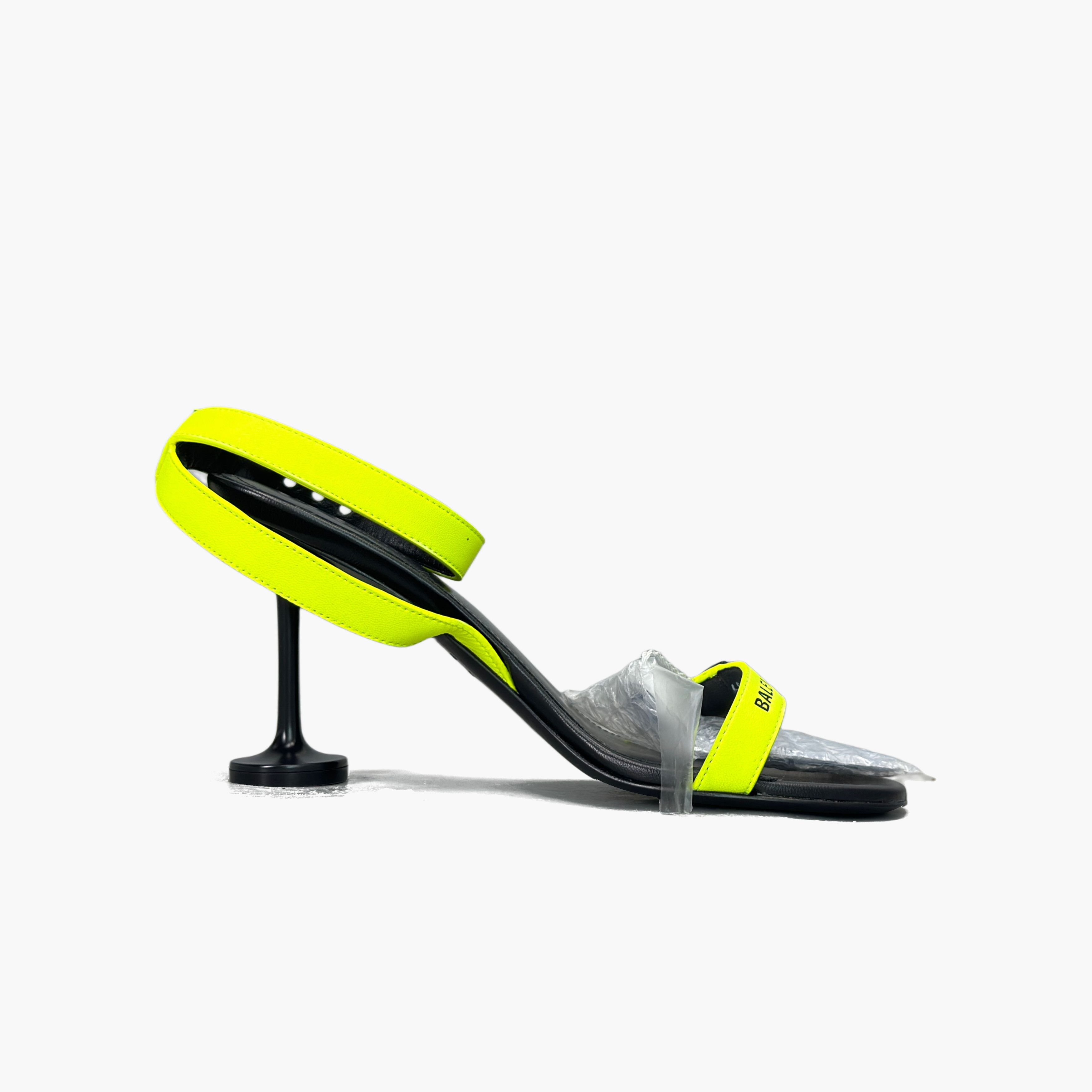 Balenciaga Balenciaga Neon Logo Afterhour Sandals Size 36 Size US 6 / IT 36 - 2 Thumbnail