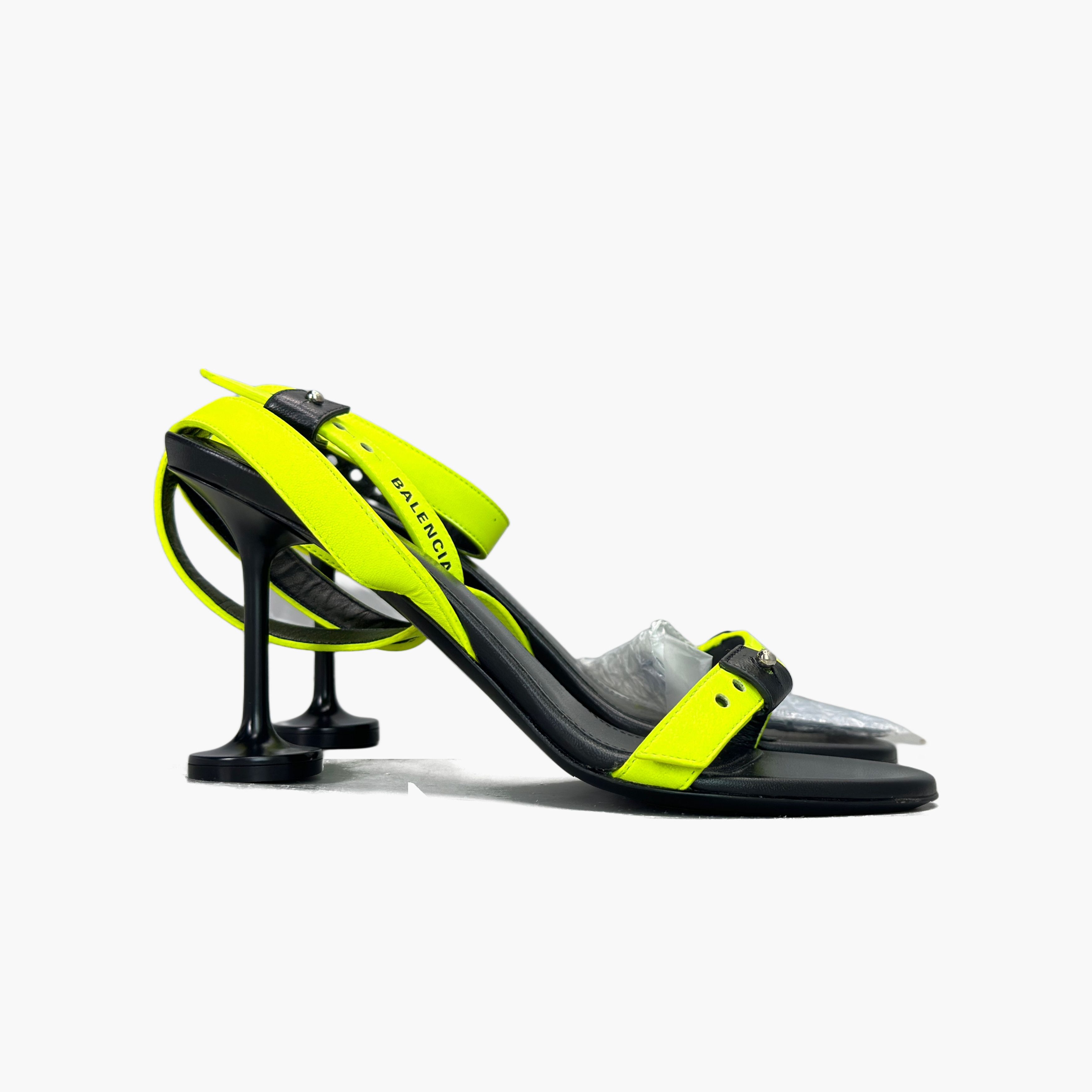 Balenciaga Balenciaga Neon Logo Afterhour Sandals Size 36 Size US 6 / IT 36 - 4 Thumbnail