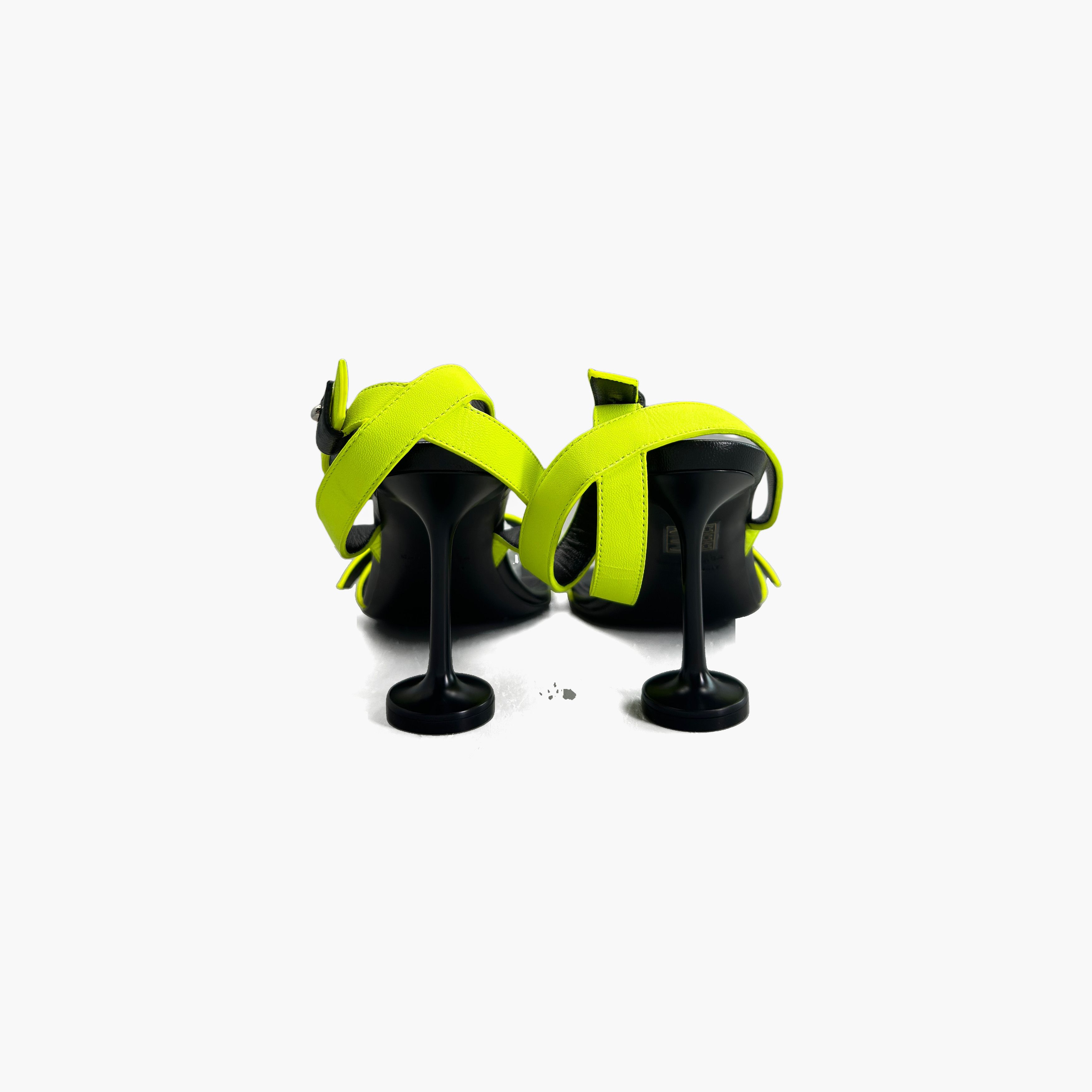 Balenciaga Balenciaga Neon Logo Afterhour Sandals Size 36 Size US 6 / IT 36 - 6 Thumbnail