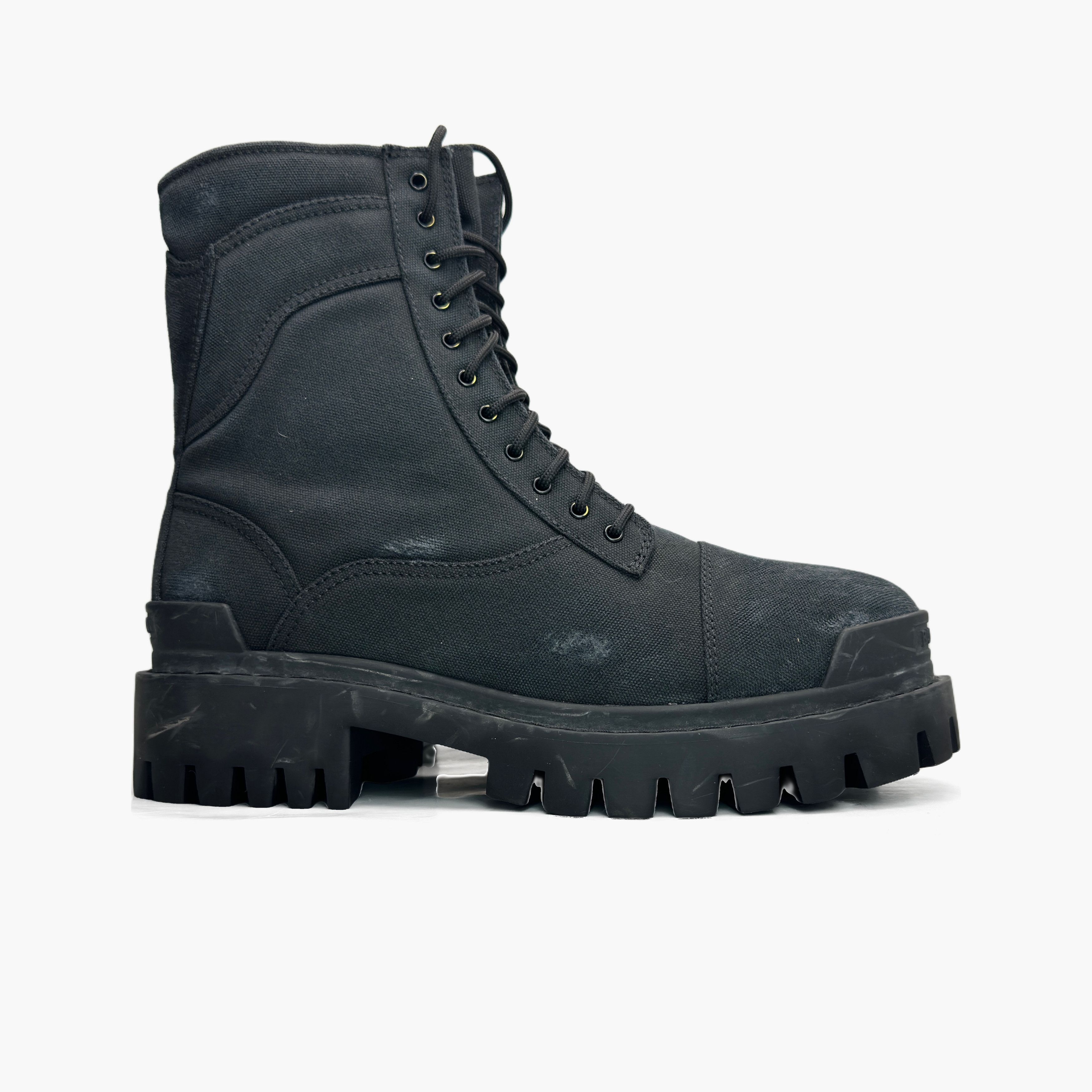 Balenciaga Balenciaga Strike Combat Boots Size 41 Size US 8 / EU 41 - 4 Thumbnail