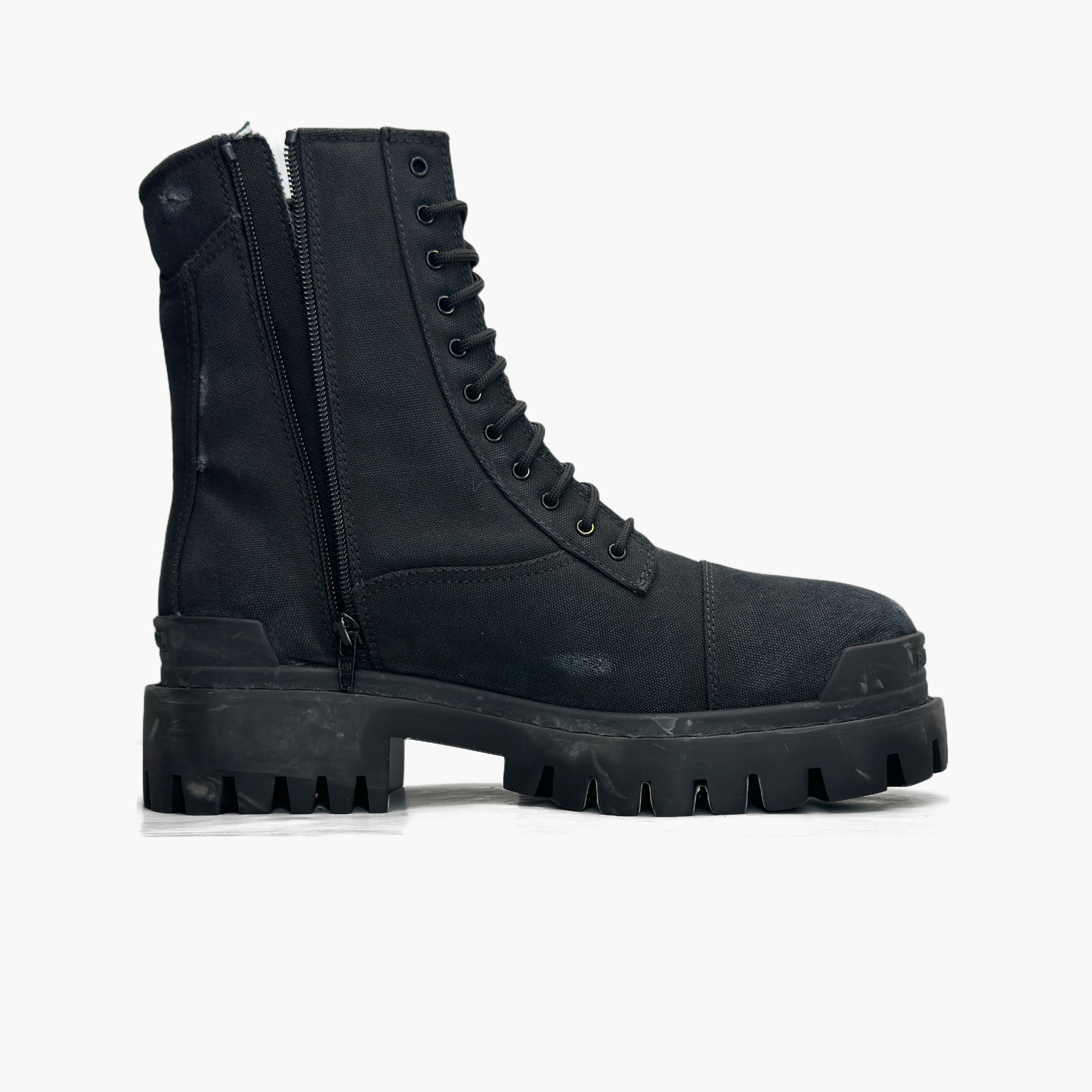 Balenciaga Balenciaga Strike Combat Boots Size 41 Size US 8 / EU 41 - 2 Thumbnail