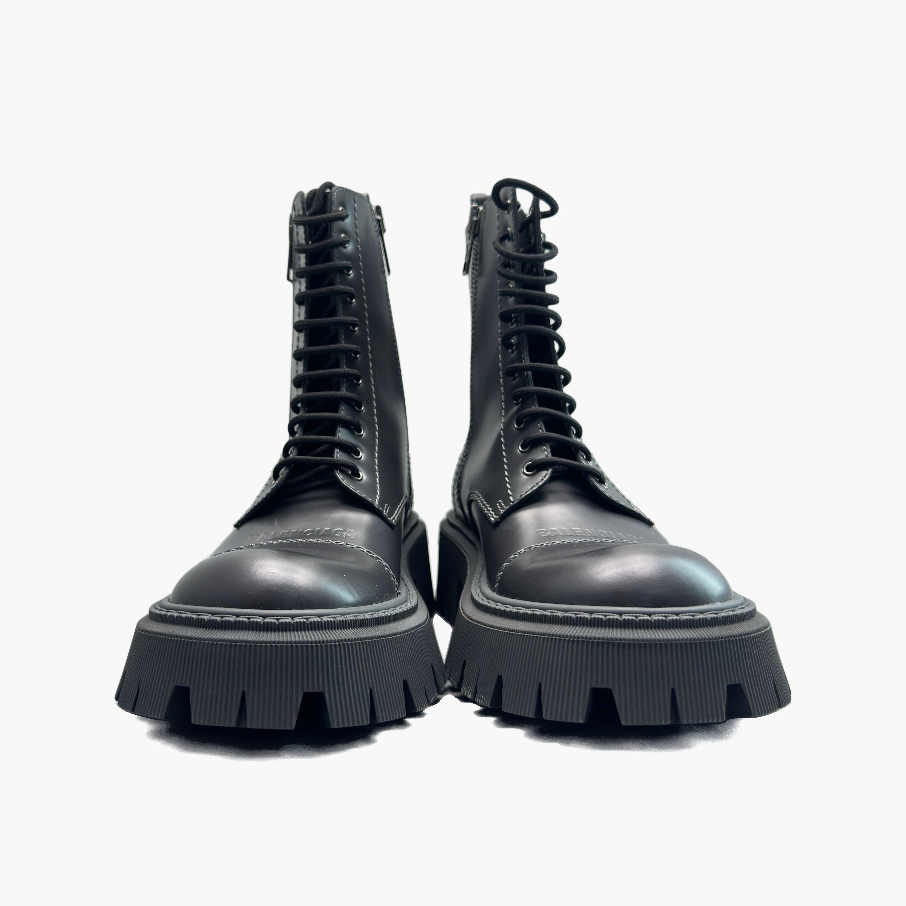 Balenciaga Balenciaga Tractor Leather Boots Size 38 Size US 8 / IT 38 - 5 Thumbnail