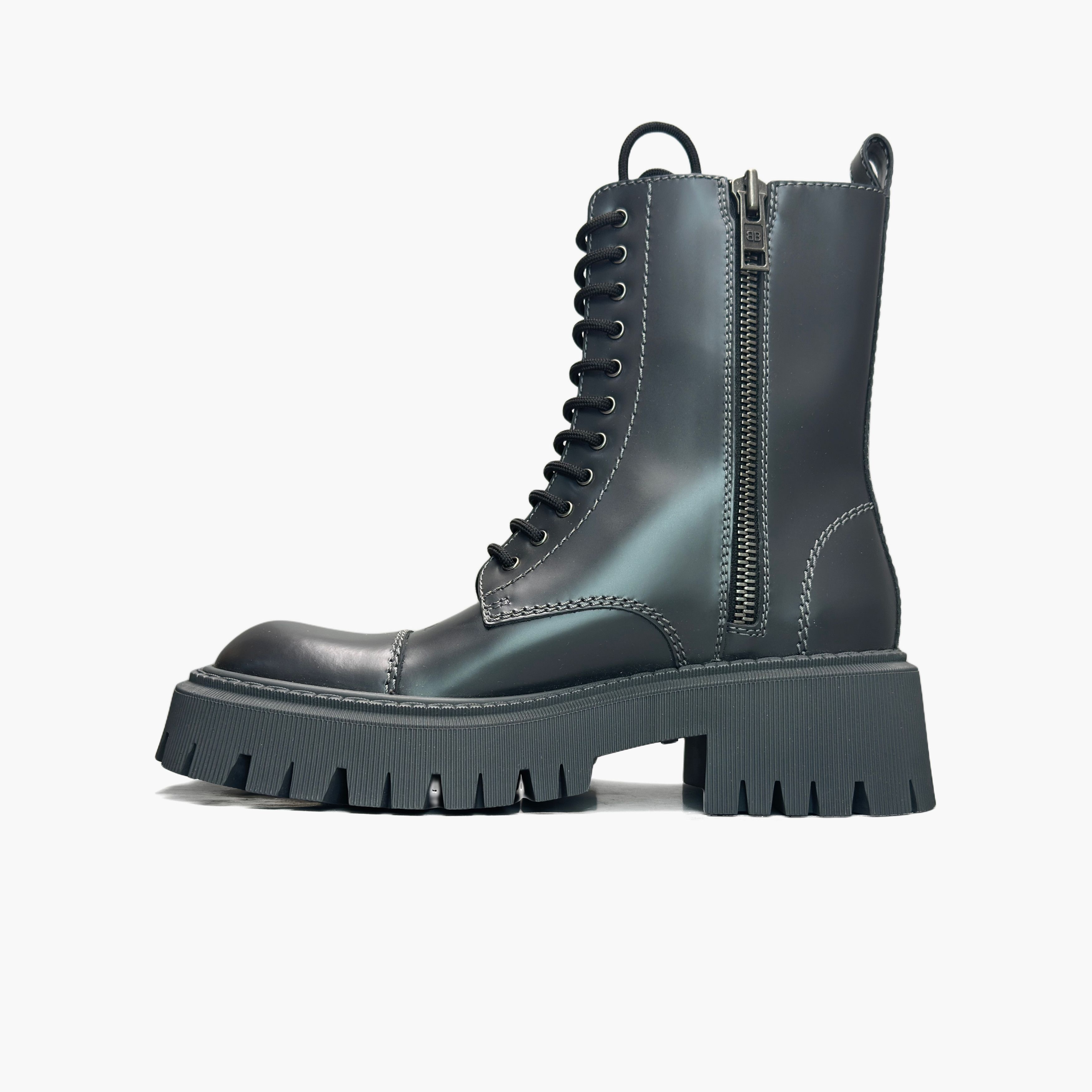 Balenciaga Balenciaga Tractor Leather Boots Size 38 Size US 8 / IT 38 - 3 Thumbnail
