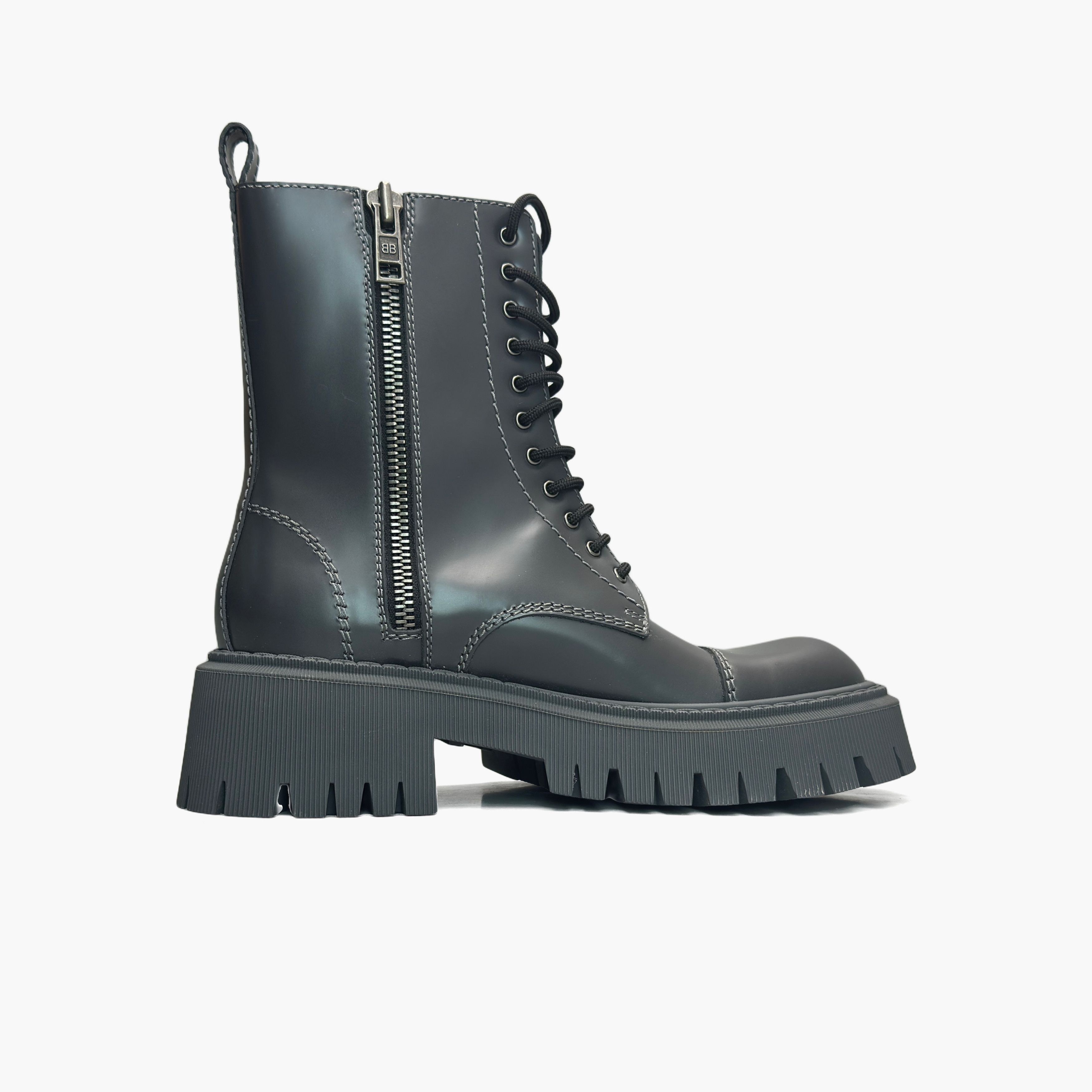 Balenciaga Balenciaga Tractor Leather Boots Size 38 Size US 8 / IT 38 - 2 Thumbnail
