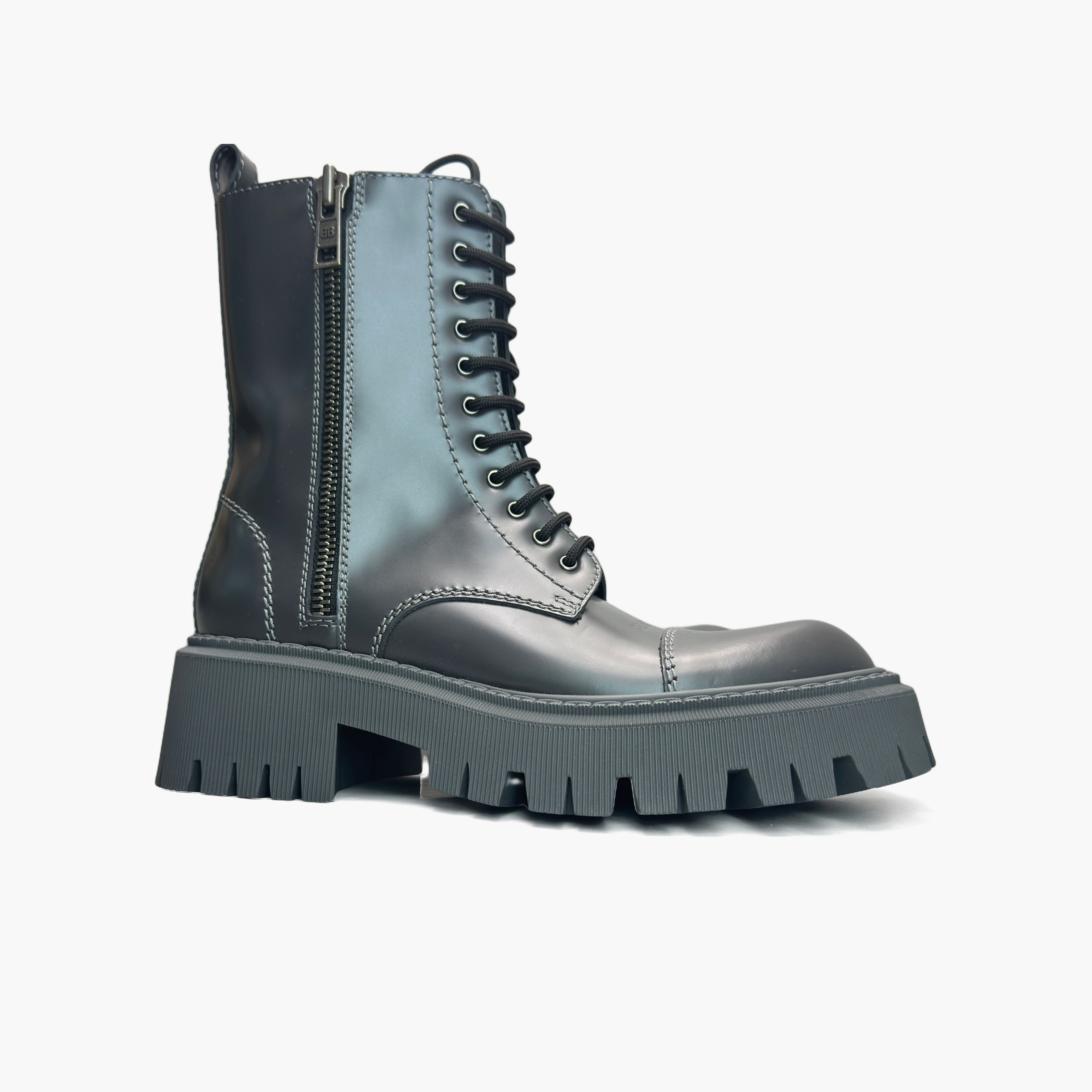 Balenciaga Balenciaga Tractor Leather Boots Size 38 Size US 8 / IT 38 - 4 Thumbnail