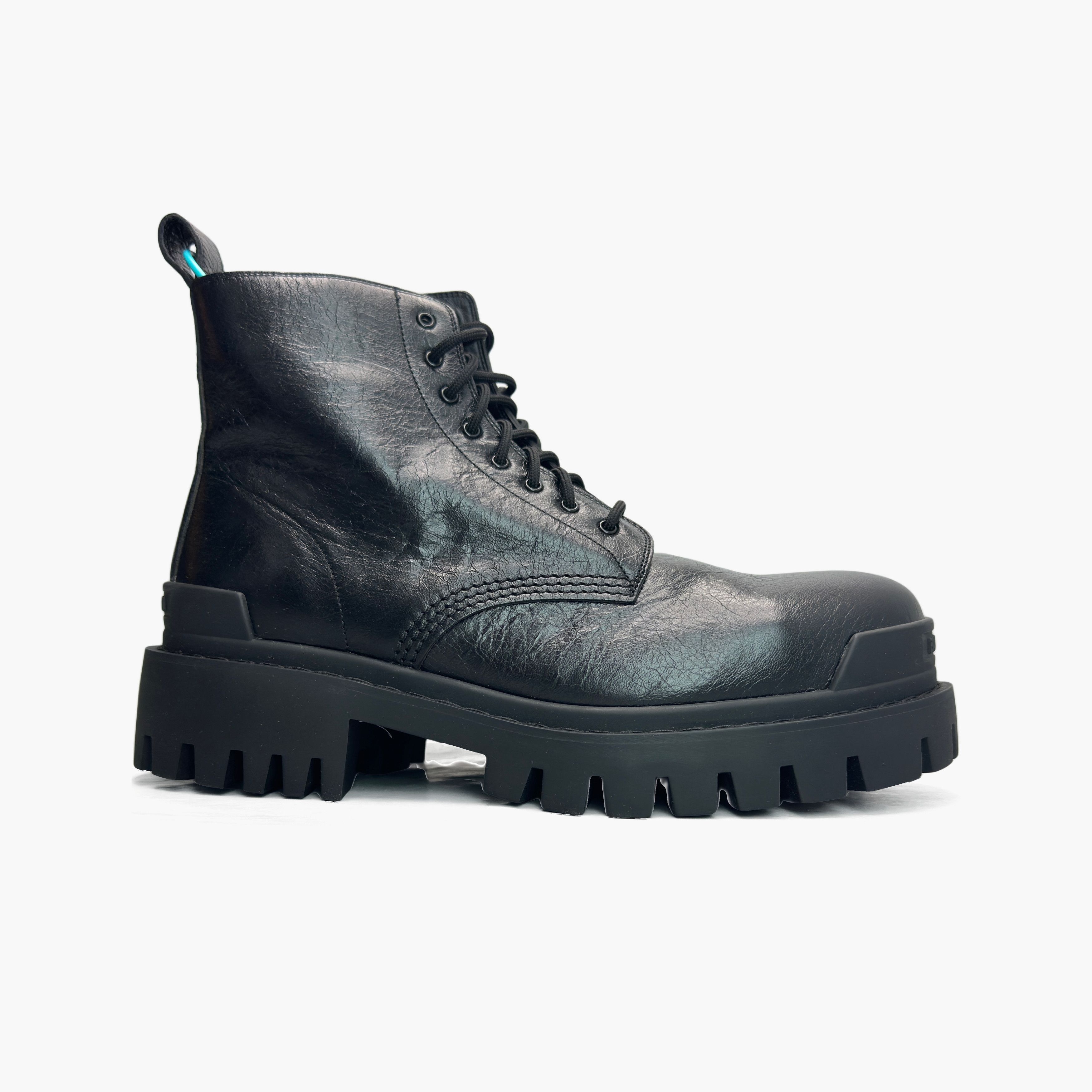 Balenciaga Balenciaga Strike Leather Boots Size 10 Size US 10 / EU 43 - 4 Thumbnail