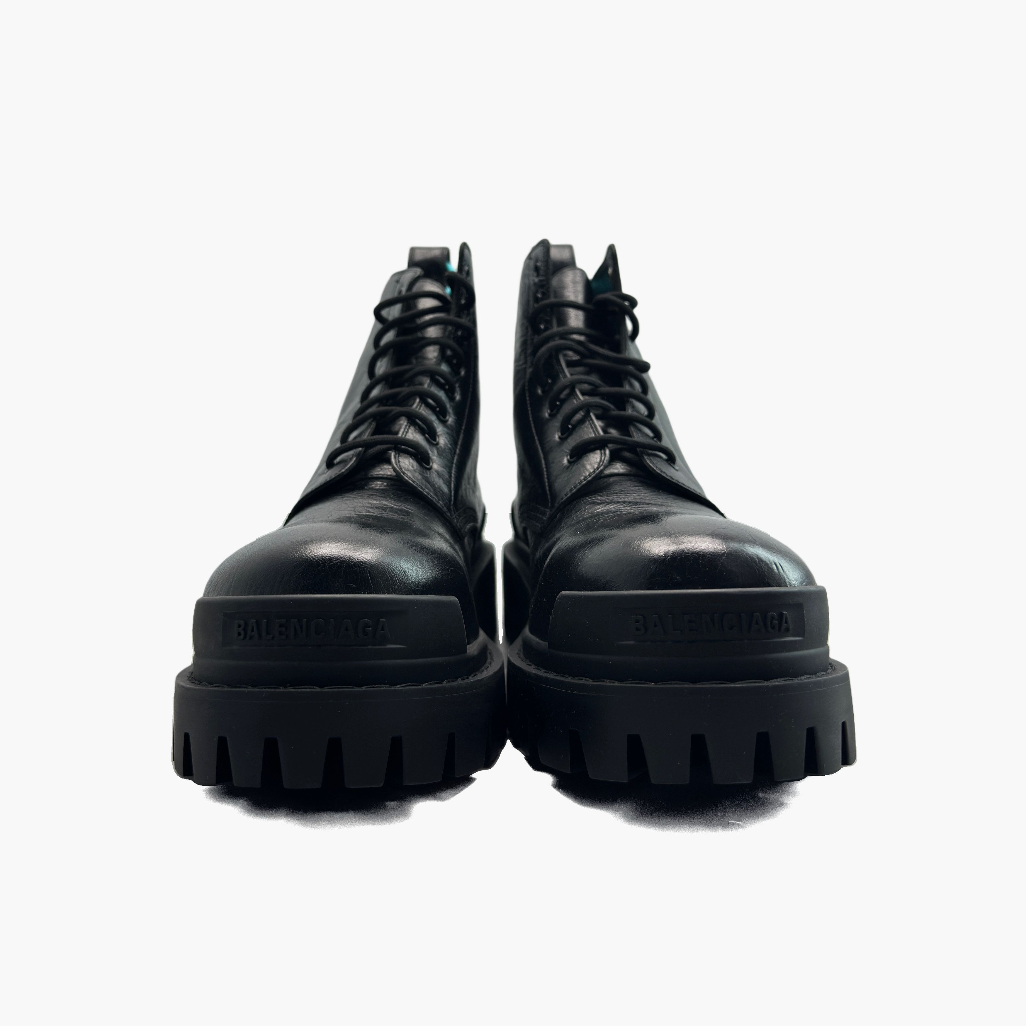 Balenciaga Balenciaga Strike Leather Boots Size 10 Size US 10 / EU 43 - 5 Thumbnail