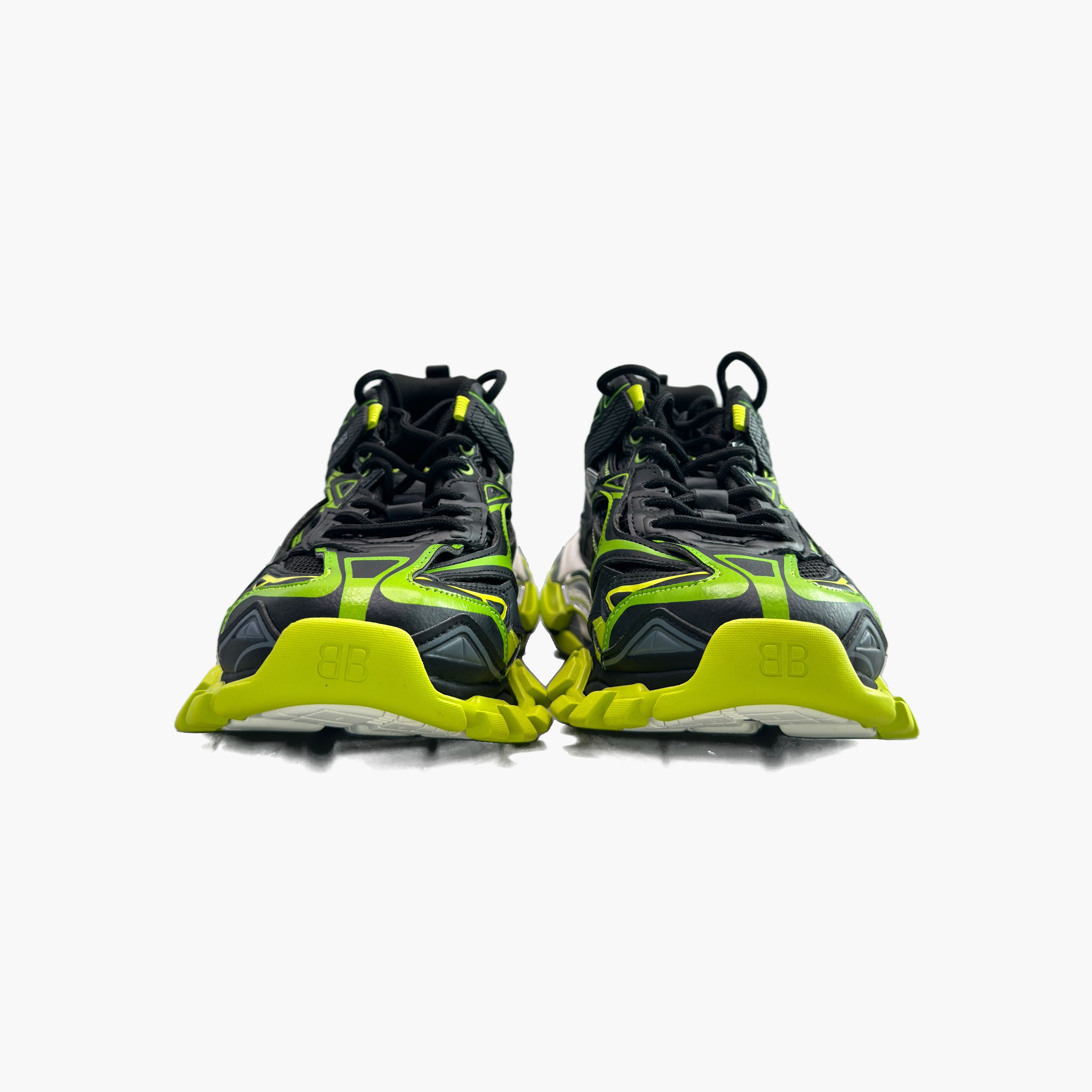 Balenciaga Balenciaga Neon Green Track 2.0 Sneakers US 8 Size US 8 / EU 41 - 5 Thumbnail