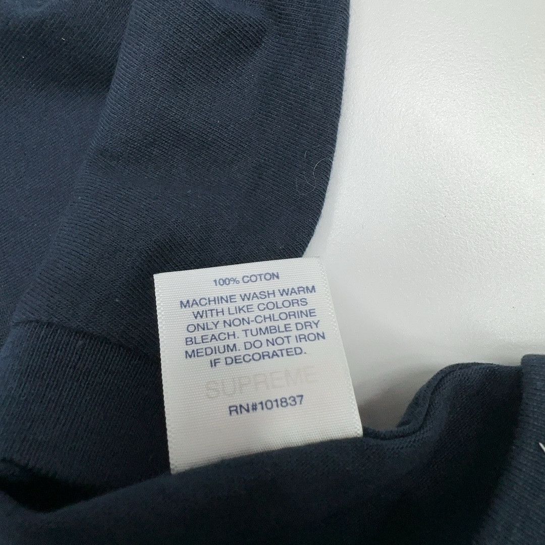 Supreme Supreme Bandana Box Logo T-Shirt Navy Size L Size US L / EU 52-54 / 3 - 4 Thumbnail