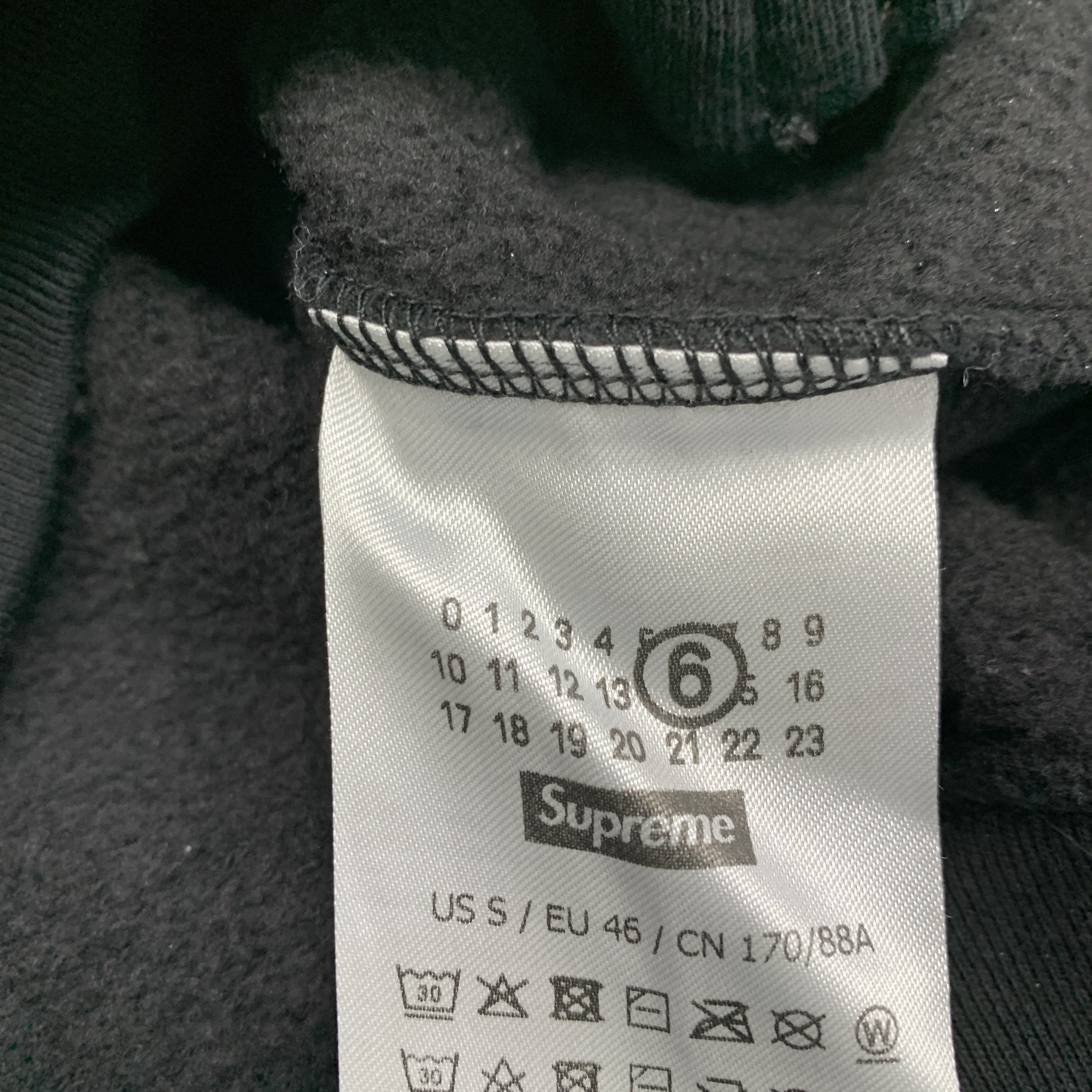 Supreme Supreme x MM6 Maison Margiela Painted Zip-Up Hoodie Size S Size US S / EU 44-46 / 1 - 3 Thumbnail