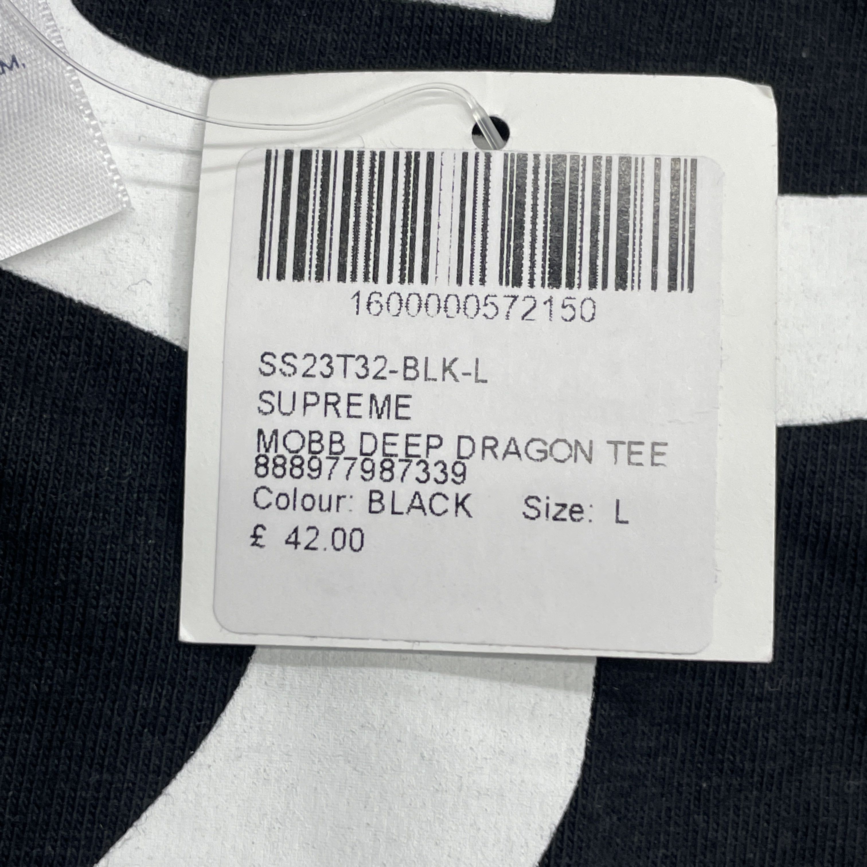 Supreme Supreme Mobb Deep Dragon T-Shirt Size L Size US L / EU 52-54 / 3 - 5 Thumbnail