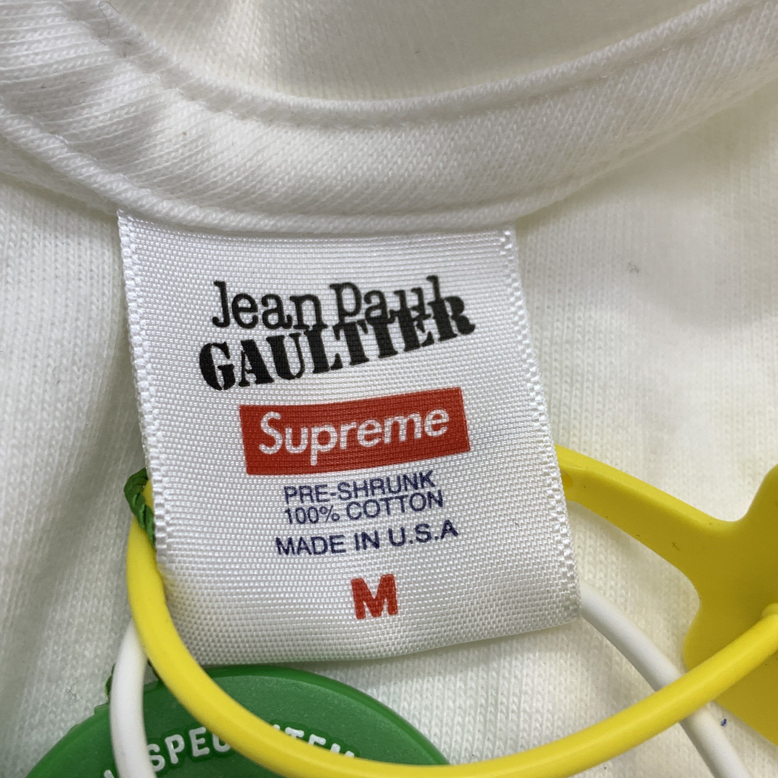Supreme Supreme x Jean Paul Gaultier Graphic Tee Size M Size US M / EU 48-50 / 2 - 3 Thumbnail