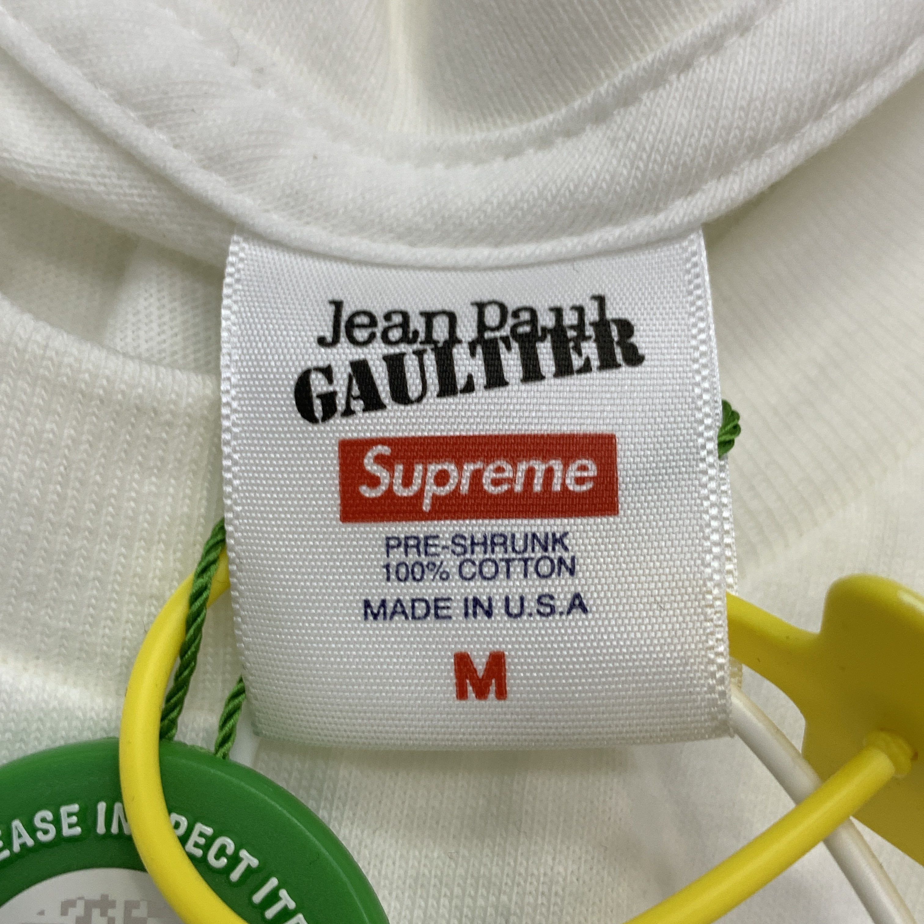 Supreme Supreme x Jean Paul Gaultier Graphic Tee Size M Size US M / EU 48-50 / 2 - 4 Thumbnail