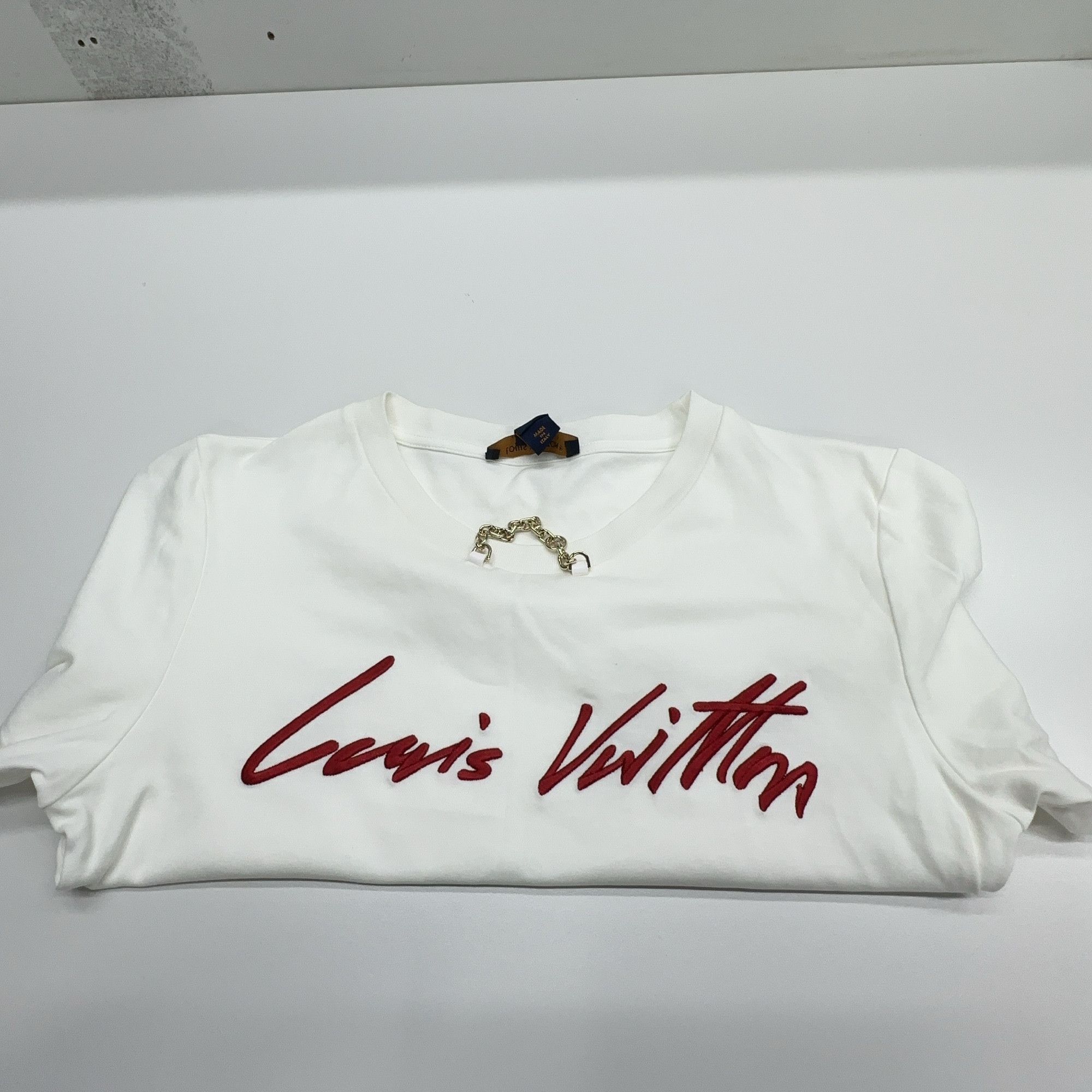 Louis Vuitton Louis Vuitton Script Logo T-Shirt Size S Size S / US 4 / IT 40 - 5 Thumbnail