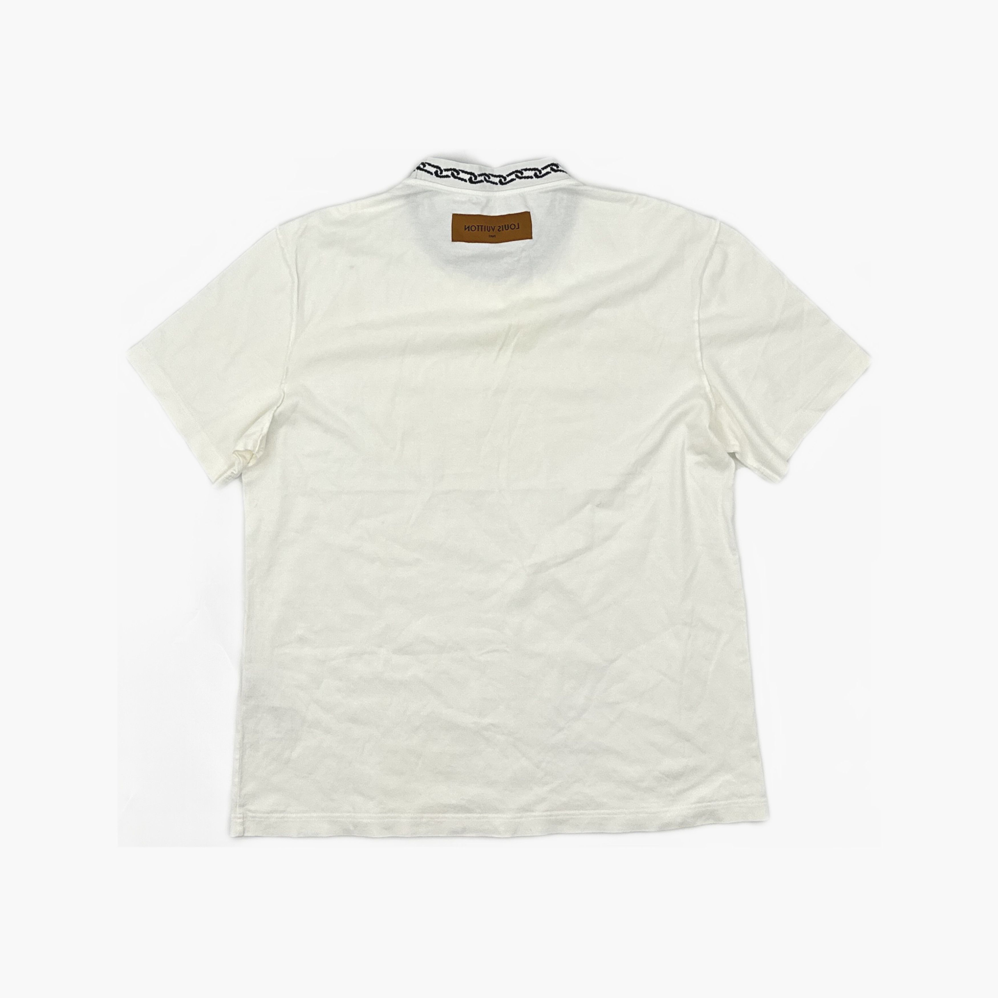 Louis Vuitton Louis Vuitton Chain Collar T-Shirt Size L Size US L / EU 52-54 / 3 - 2 Thumbnail