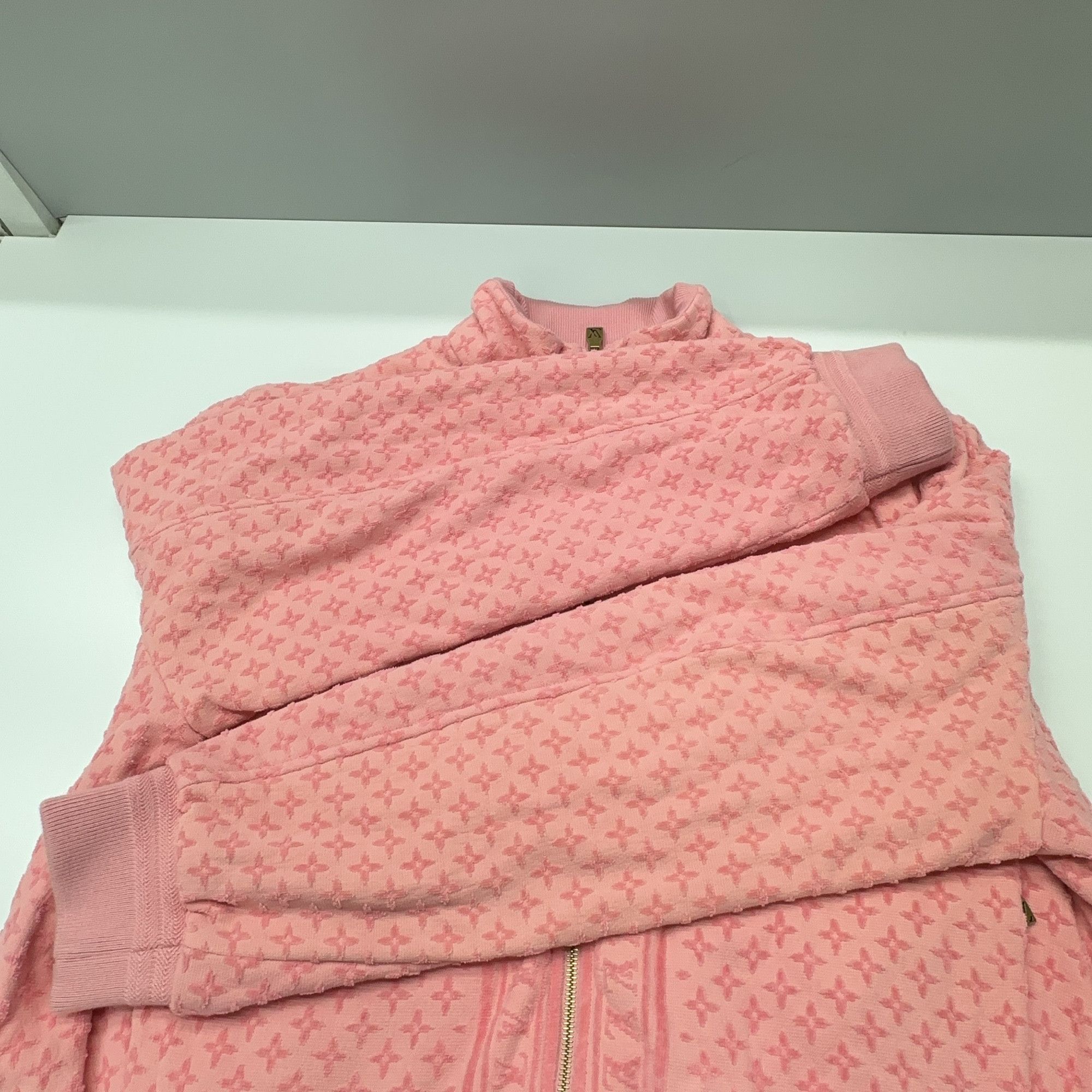 Louis Vuitton Louis Vuitton Monogram Track Jacket Pink Size XL Size US XL / EU 56 / 4 - 7 Thumbnail