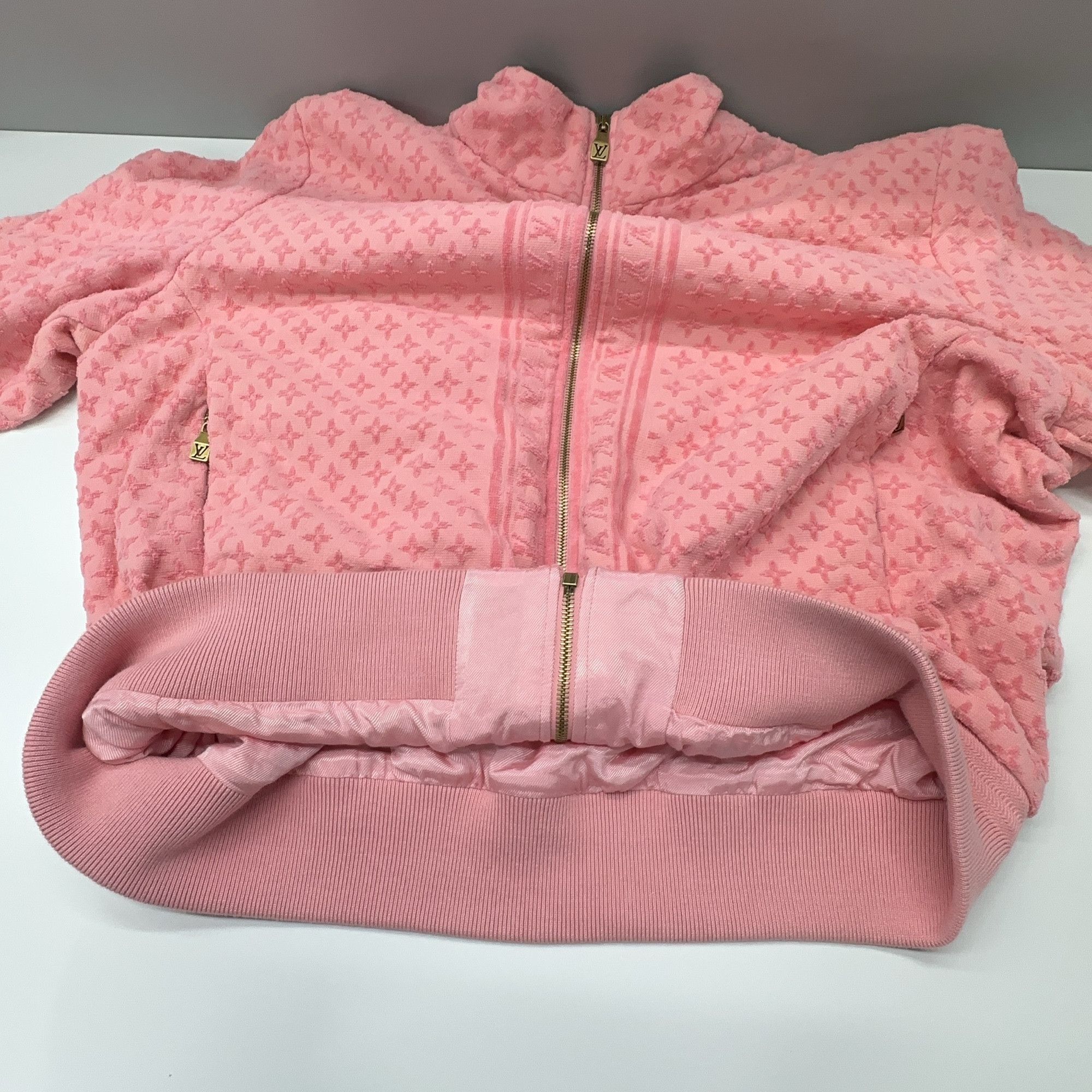 Louis Vuitton Louis Vuitton Monogram Track Jacket Pink Size XL Size US XL / EU 56 / 4 - 5 Thumbnail