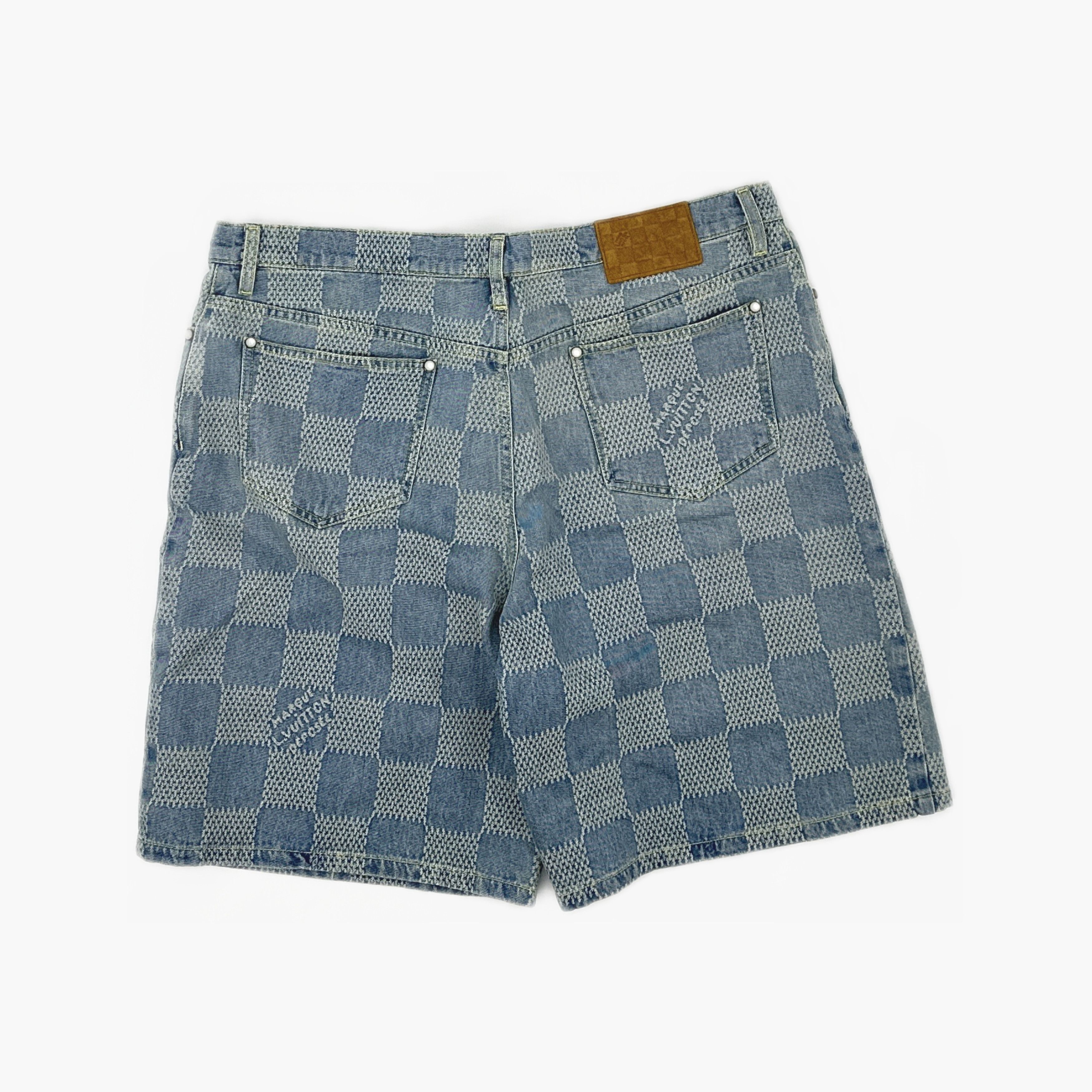 Louis Vuitton Louis Vuitton Damier Check Shorts US 36 Size US 36 / EU 52 - 2 Thumbnail