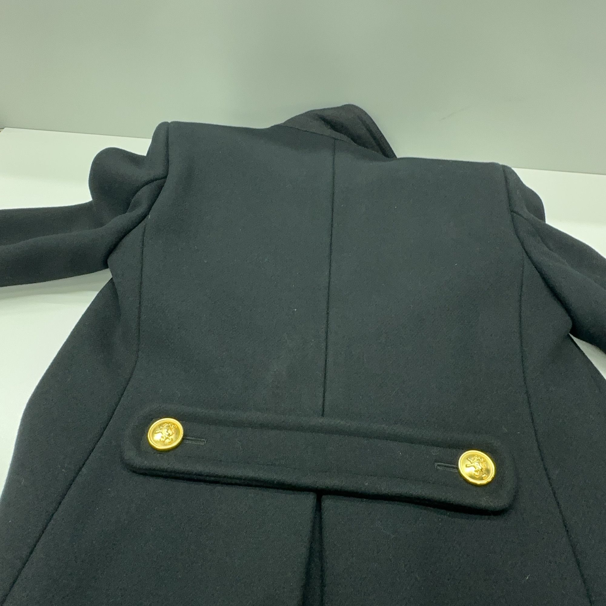 Saint Laurent Paris Saint Laurent Gold Button Wool Coat Size 34 Size XS / US 0-2 / IT 36-38 - 8 Thumbnail