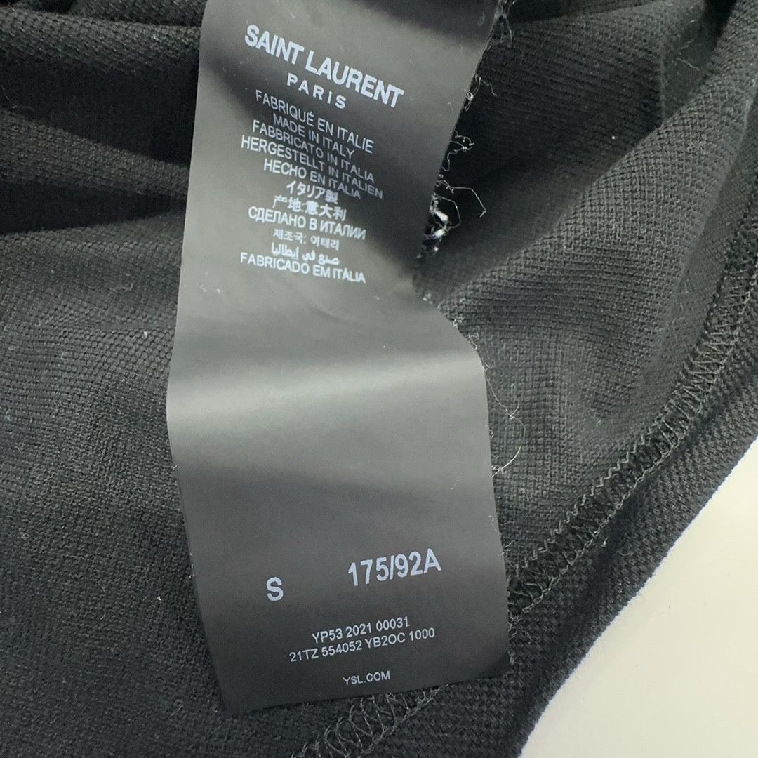 Saint Laurent Paris Saint Laurent Logo Polo Shirt Size S Size US S / EU 44-46 / 1 - 3 Thumbnail