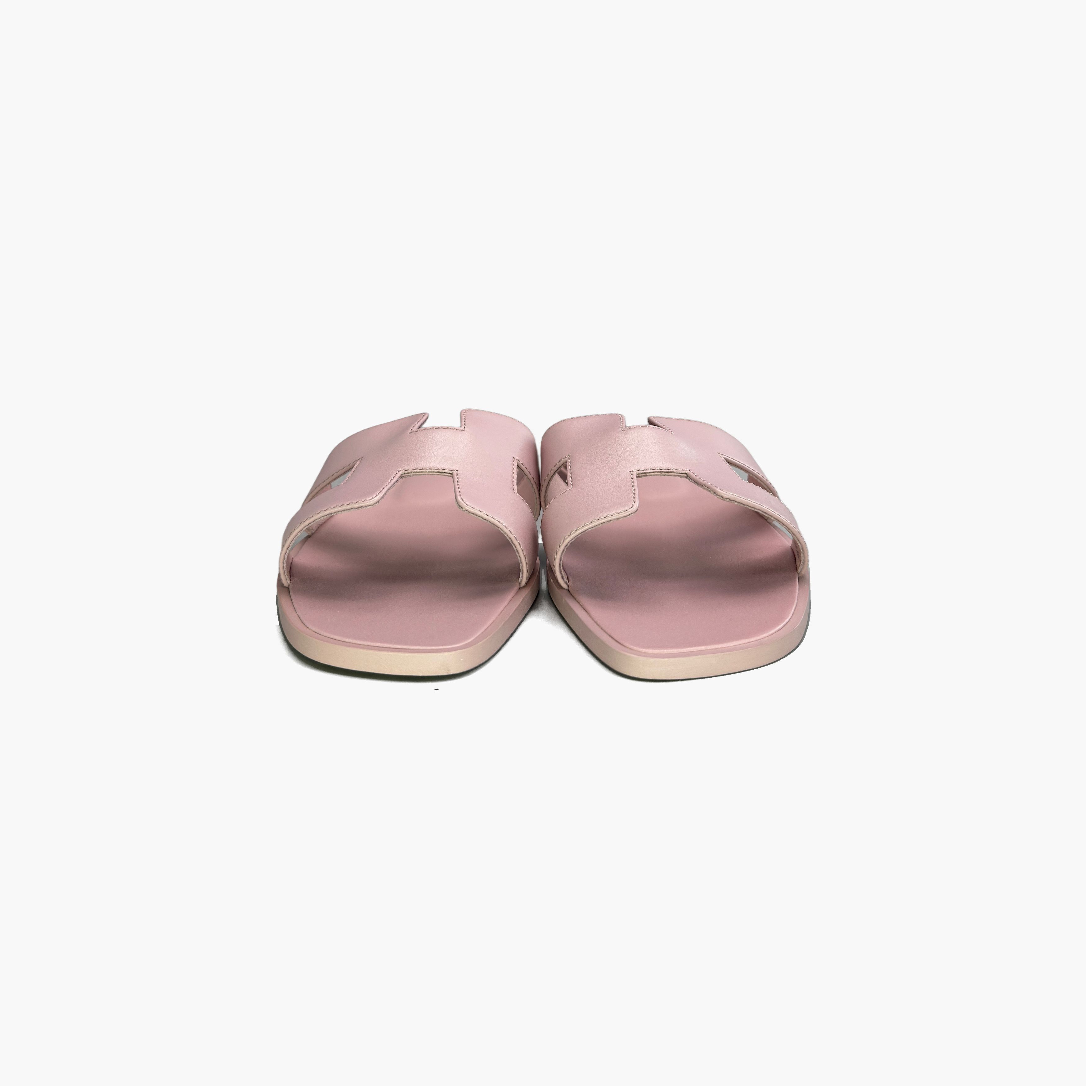 Hermes Hermès Oran Leather Sandals Size 38 Size US 8 / IT 38 - 5 Thumbnail